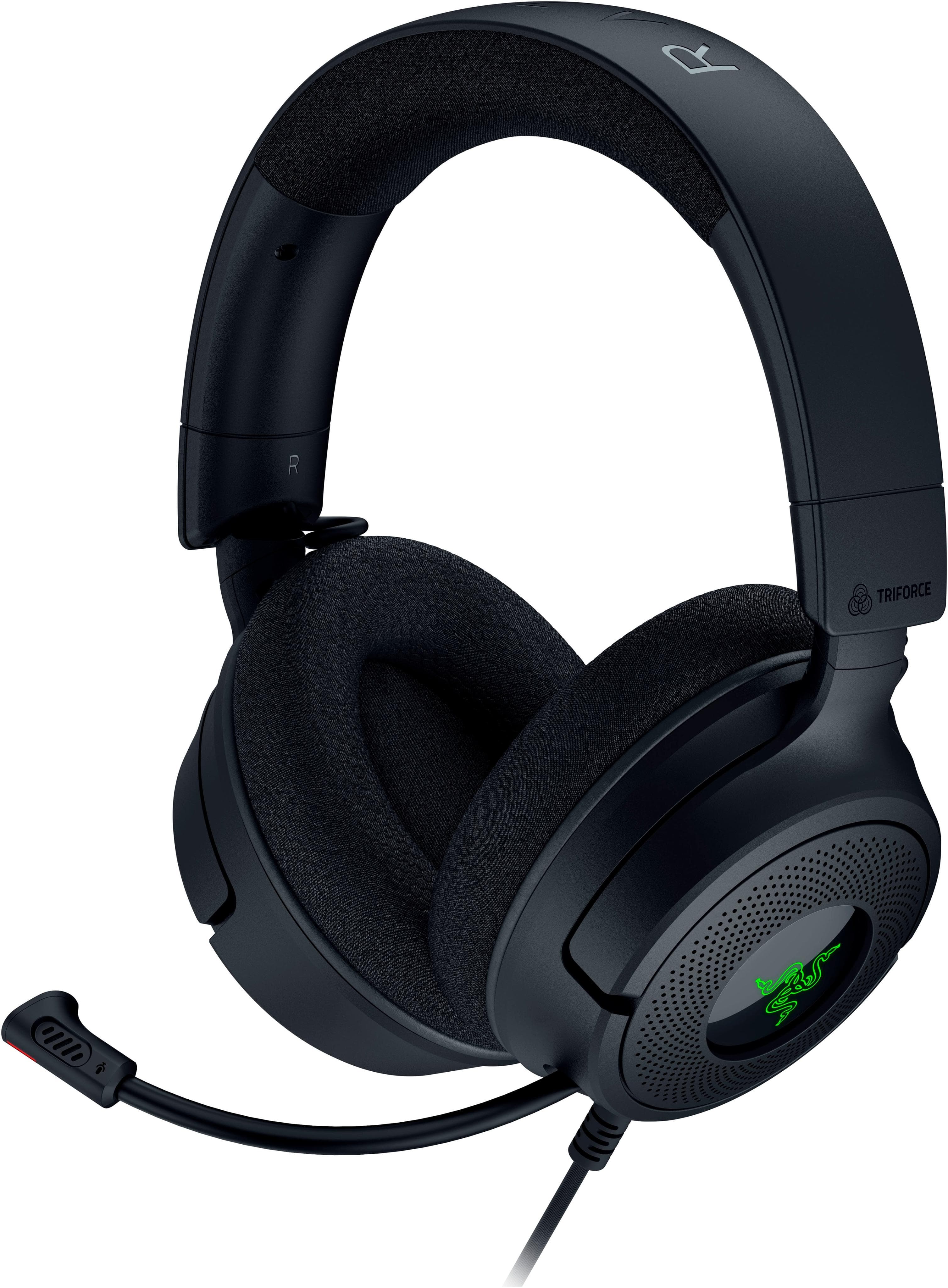 Razer Kraken V4 X Gaming-Headset Schwarz USB-C RGB