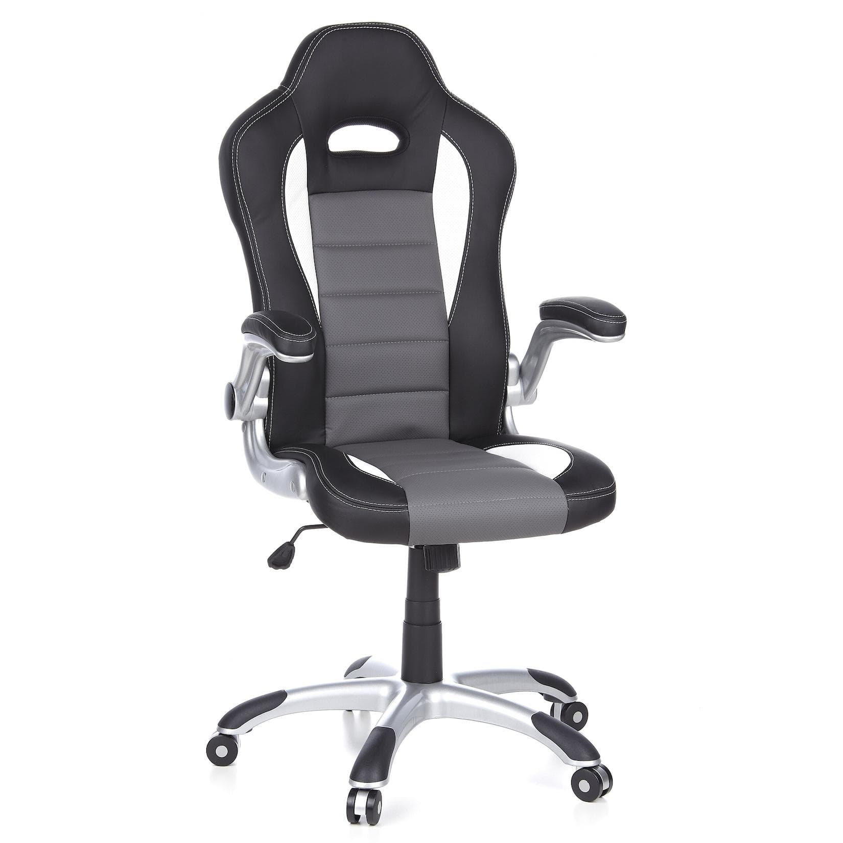 hjh OFFICE Gamingstuhl GAME SPORT Kunstleder mit verstellbaren Armlehnen