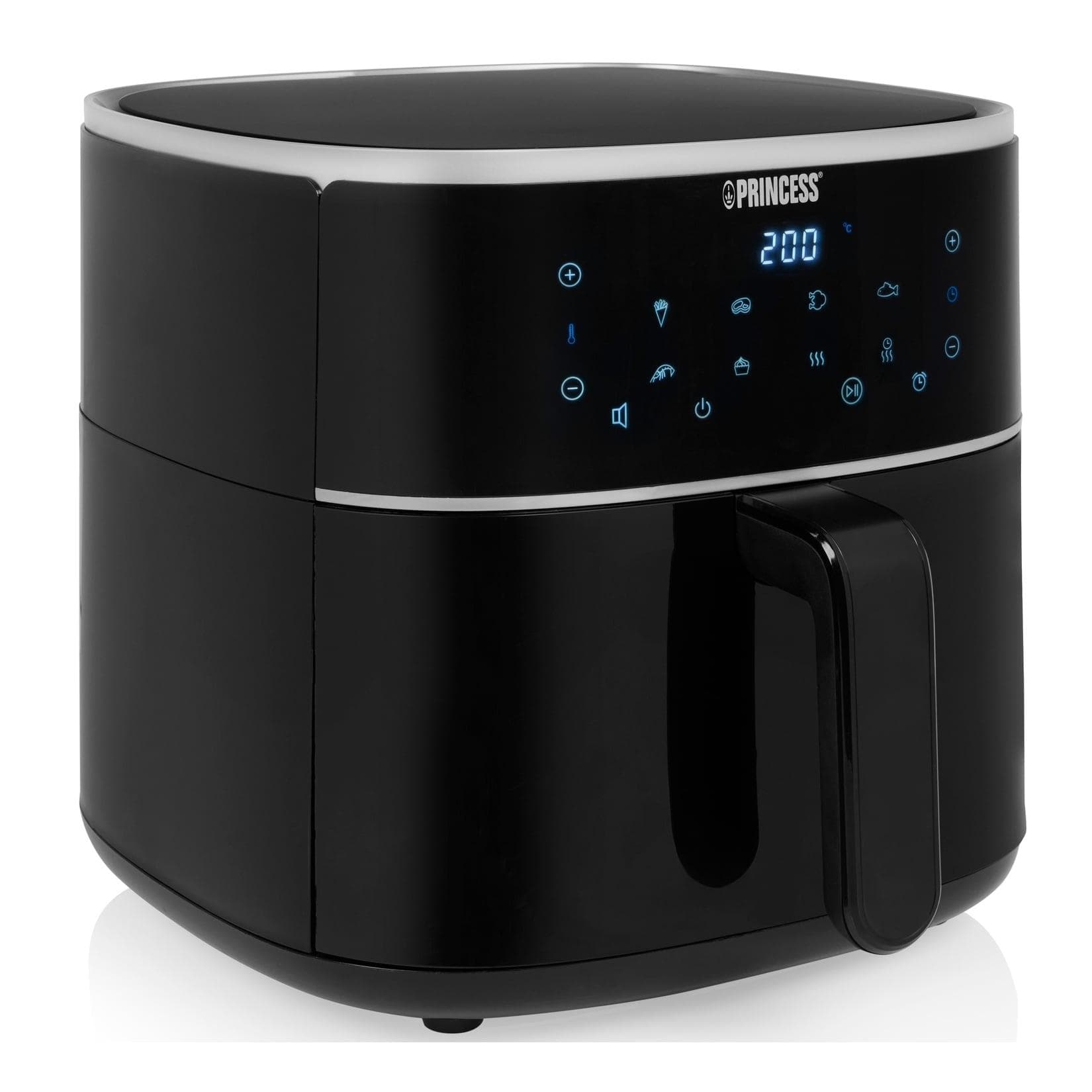 Digitale Heißluftfritteuse 6L 1500W Princess - LED-Anzeige