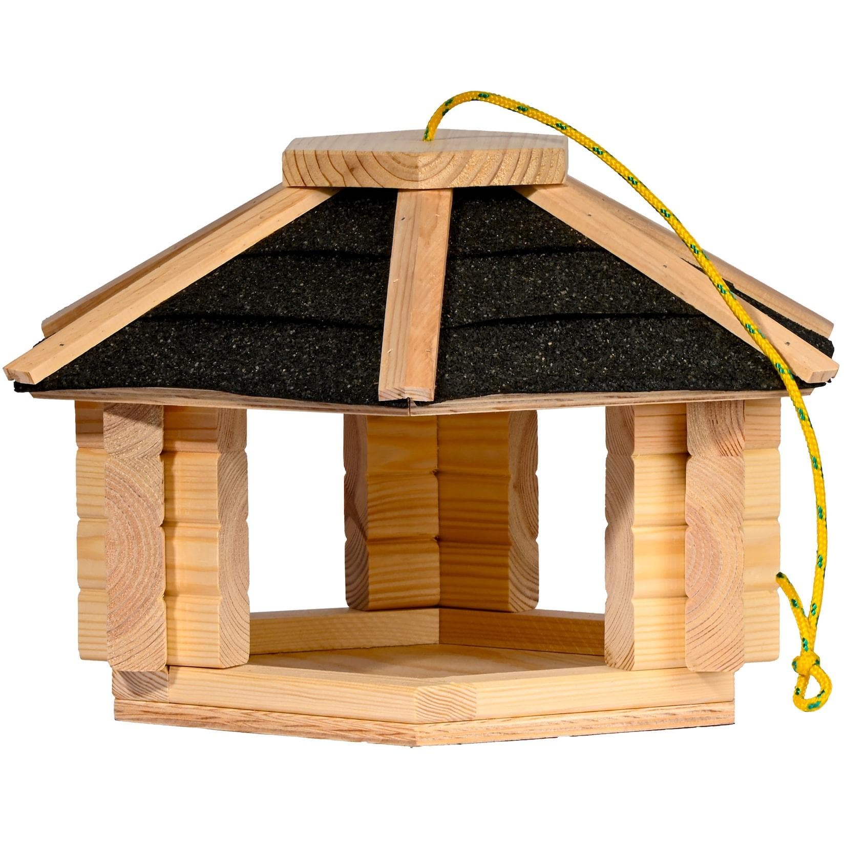 Dobar Vogelhaus "Zwart" Massivholz