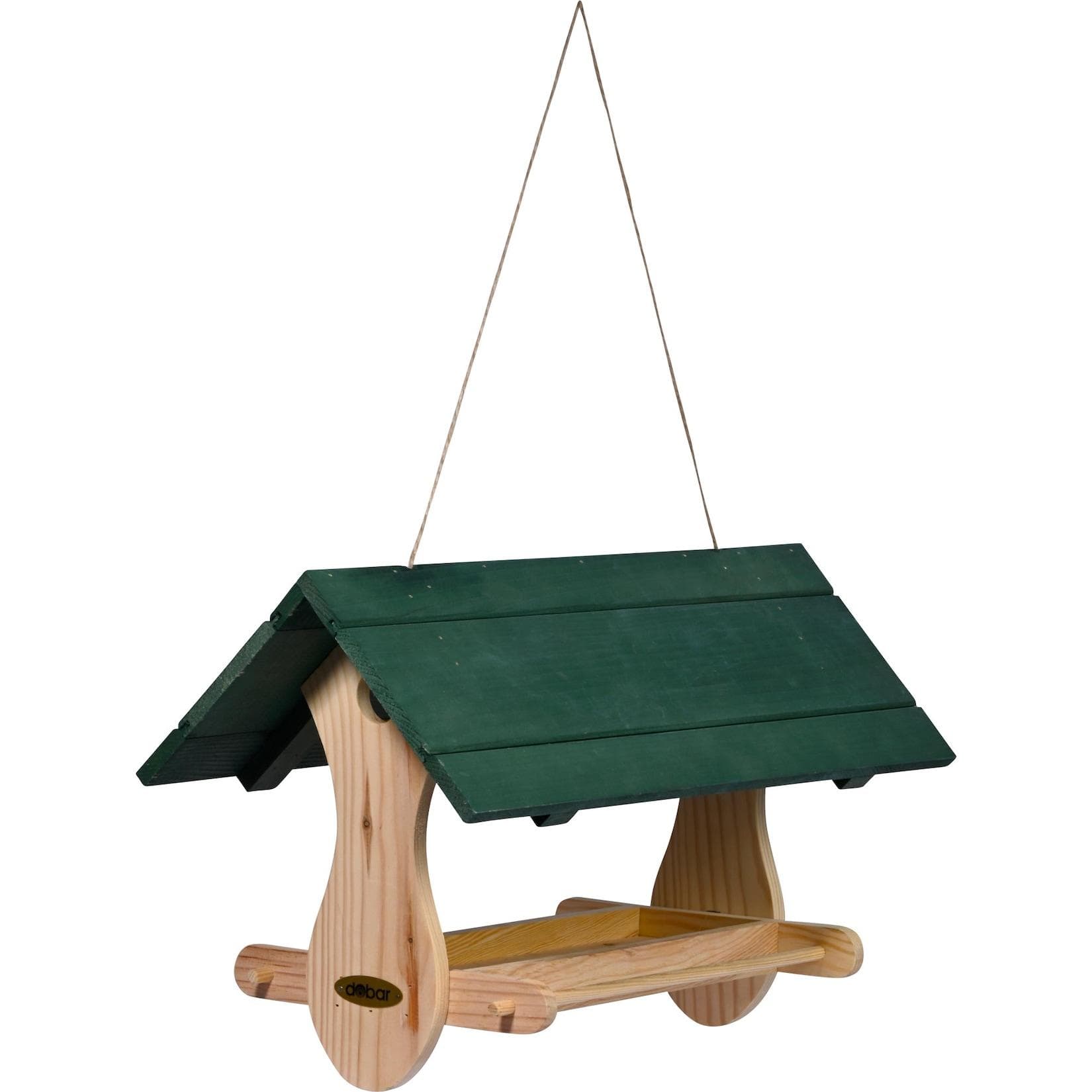 Dobar Vogelfutterhaus zum Aufhängen Grün