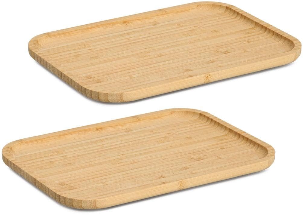 Servierbrett ZELLER PRESENT Bambus 100% FSC