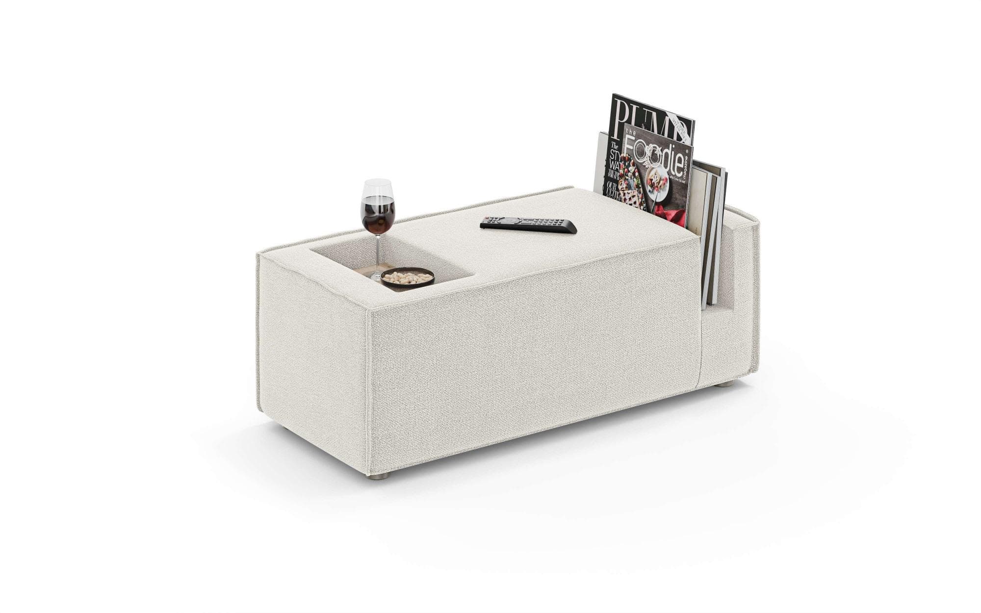 OTTO HOME HAILY Tisch beige mit Steckfach
