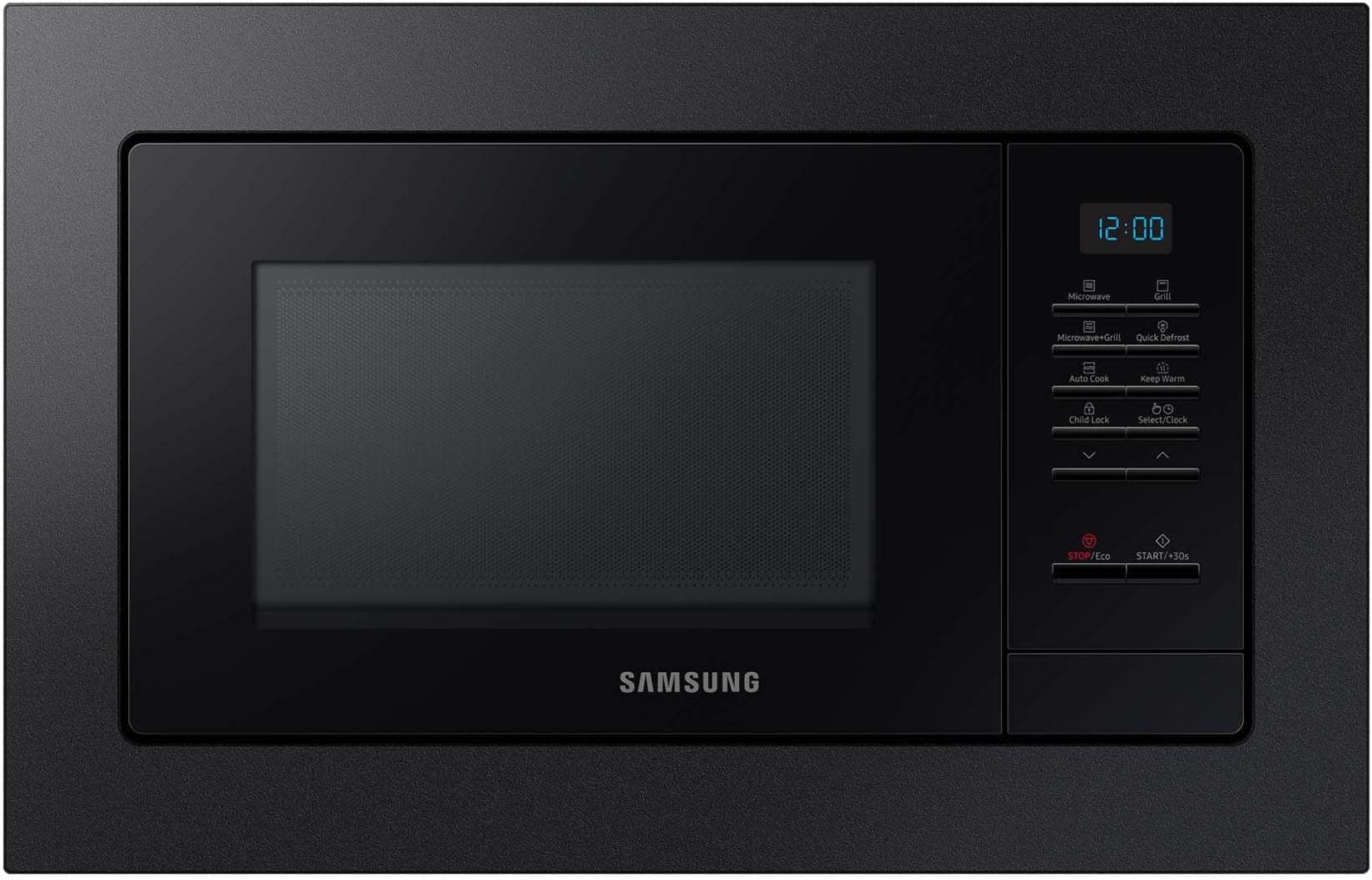 Samsung Mikrowelle MG20A7013CB/EG Schwarz mit Crusty Plate