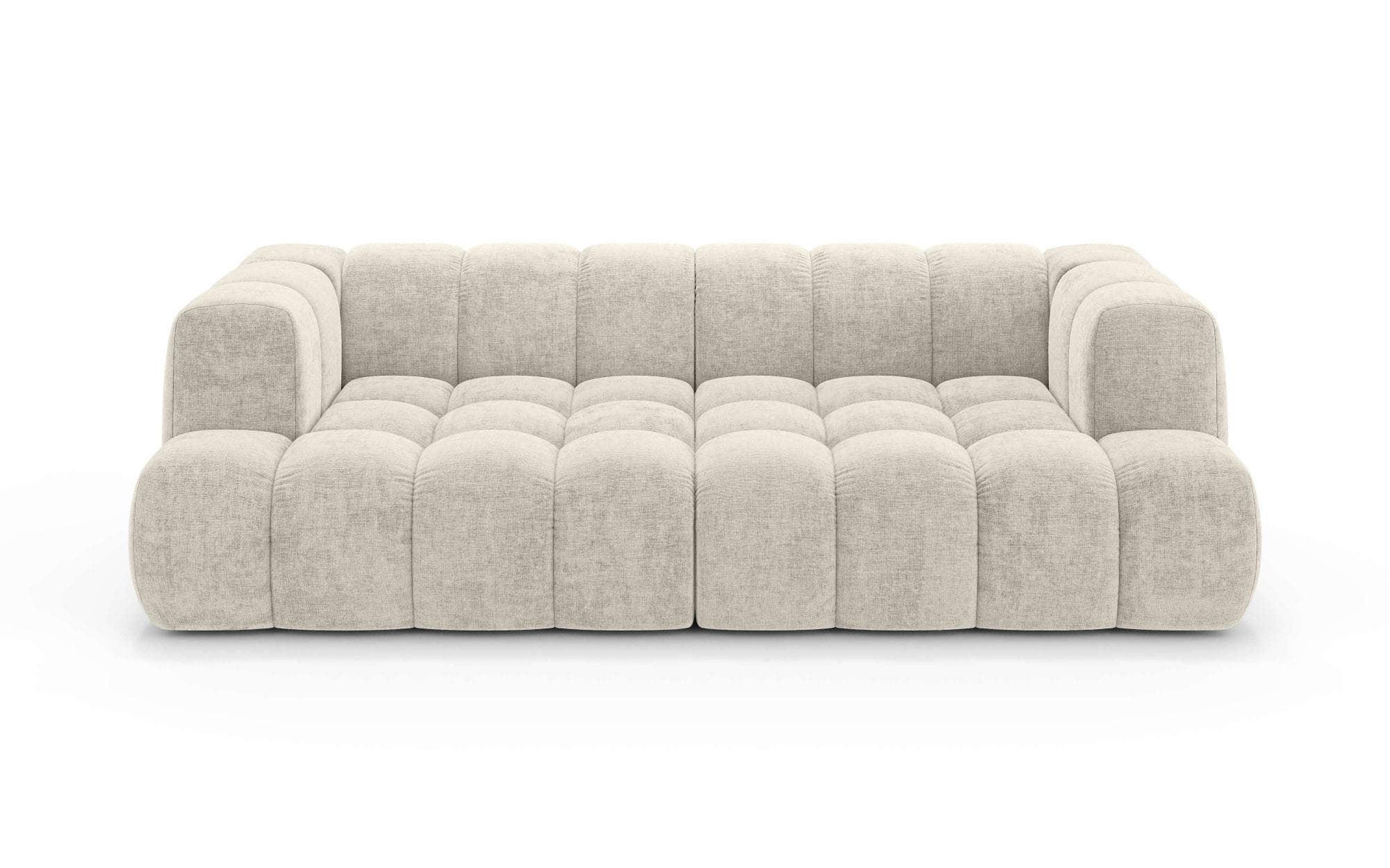 Big-Sofa XL BOUBELLE beige 246 cm HOMSY by Ana Johnson