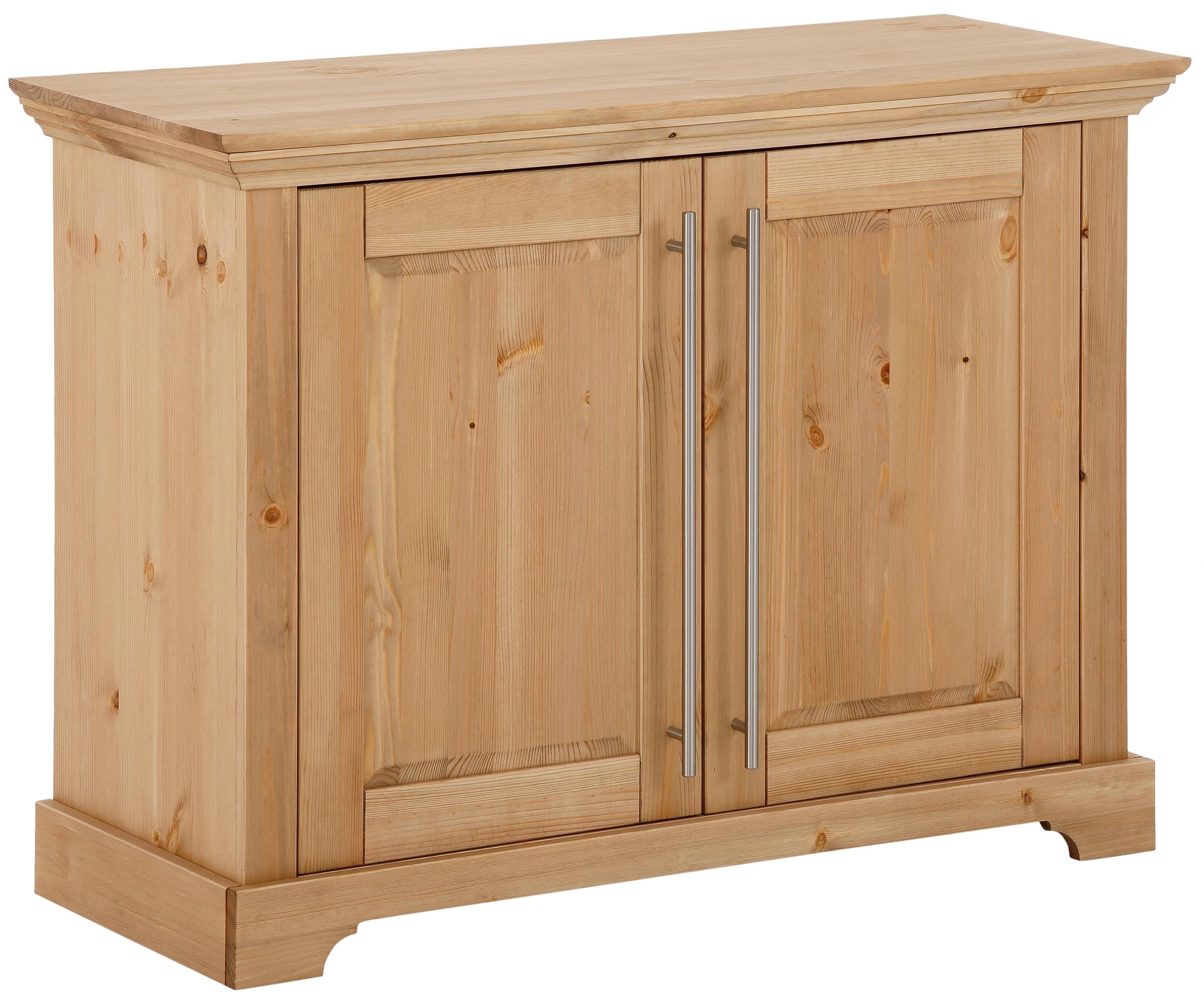 OTTO HOME Sideboard Melissa Beige Natur FSC Massivholz Landhausstil
