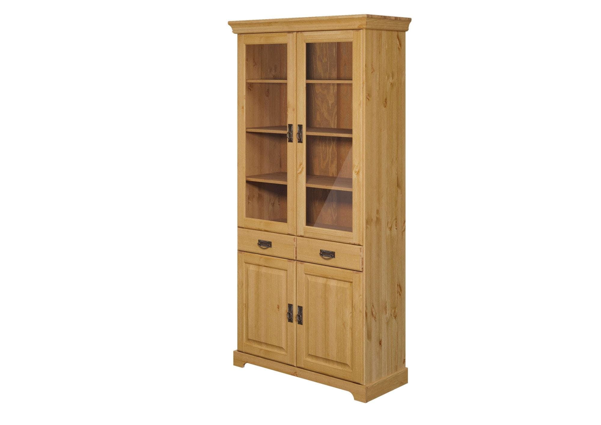 OTTO HOME Vitrine Rügen Massivholz Landhausstil Beige