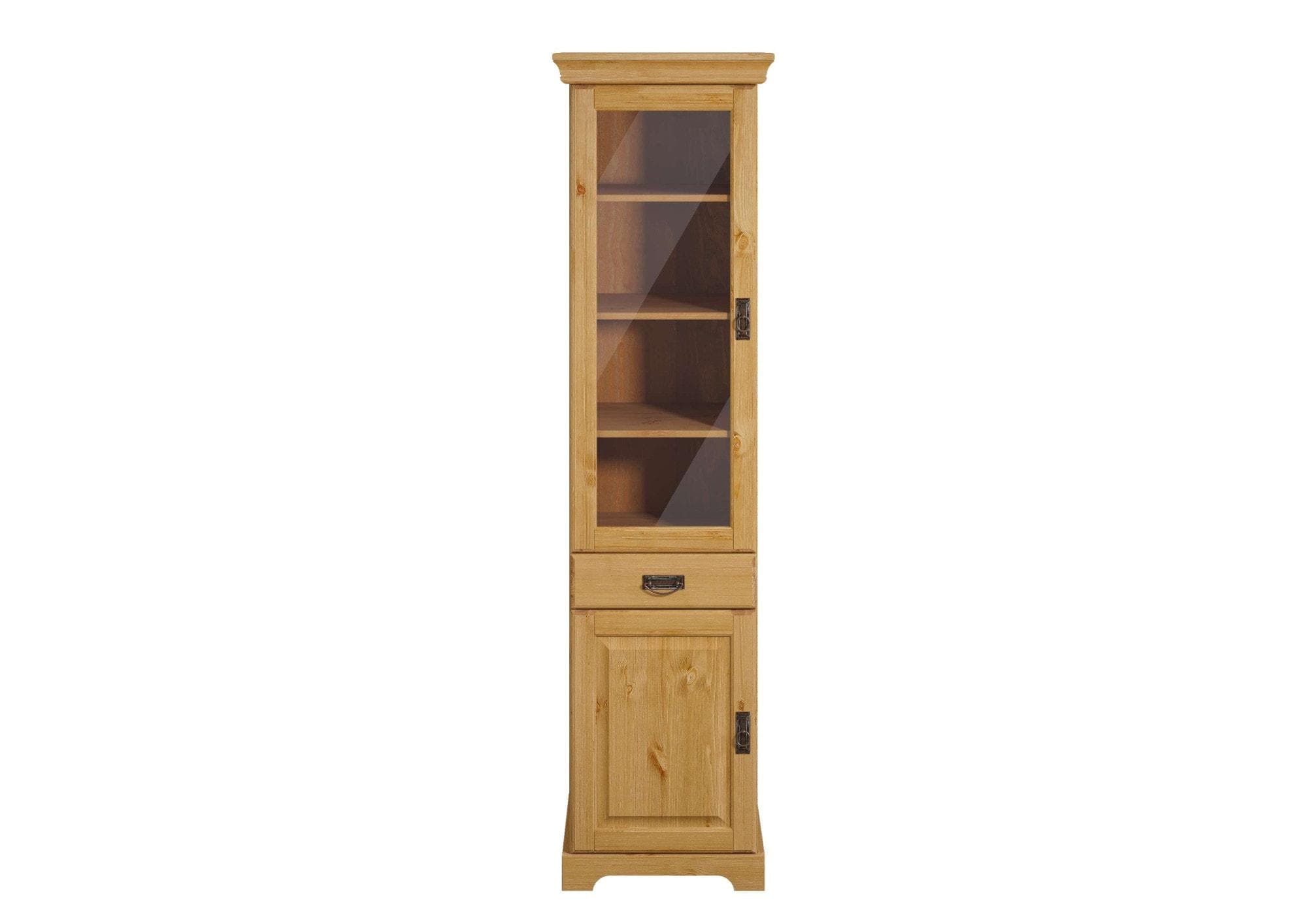 OTTO HOME Vitrine Rügen Landhausstil Massivholz Beige