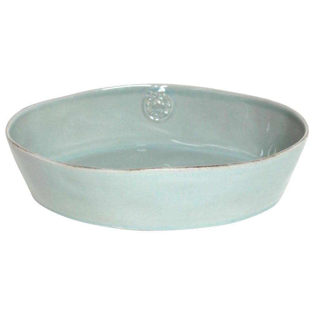 Costa Nova Auflaufform Nova, Türkis, Keramik, oval, 22x8x30 cm