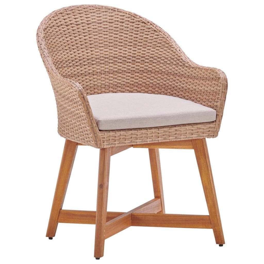 Ambia Garden Gartensessel Hellbraun Holz