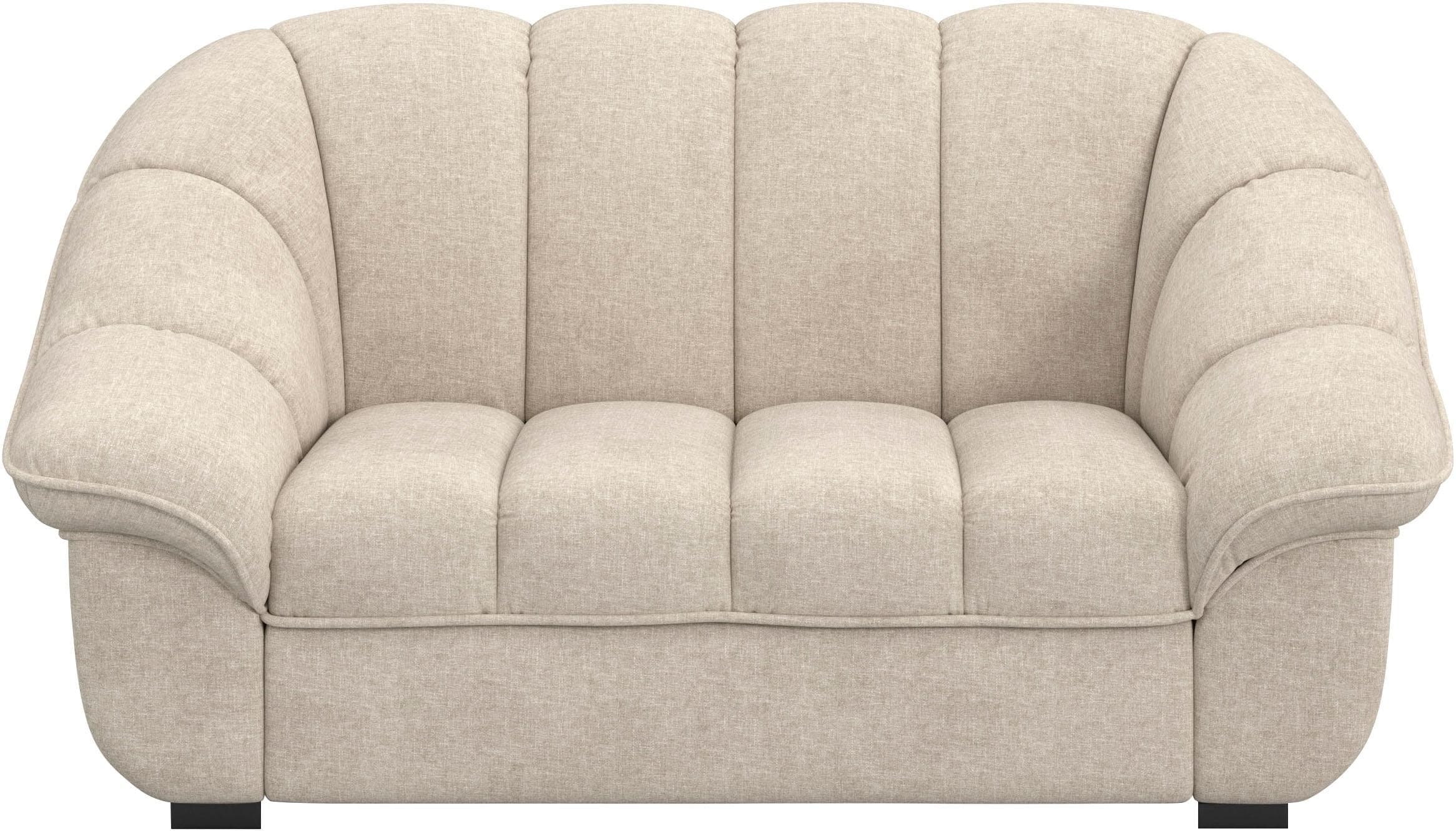 COTTA Mado 2-Sitzer Sofa Sahara Polyester