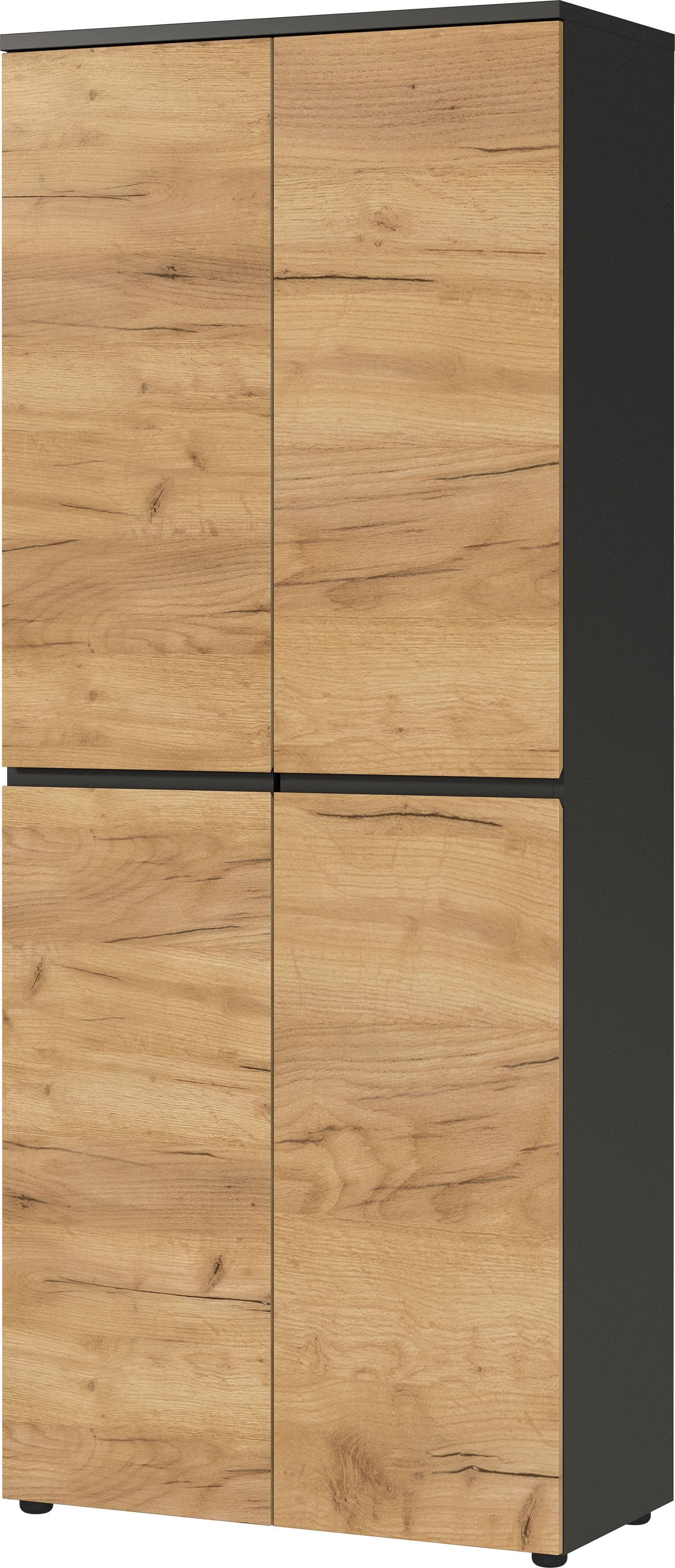 Griffloser Aktenschrank mit verstellbaren Böden