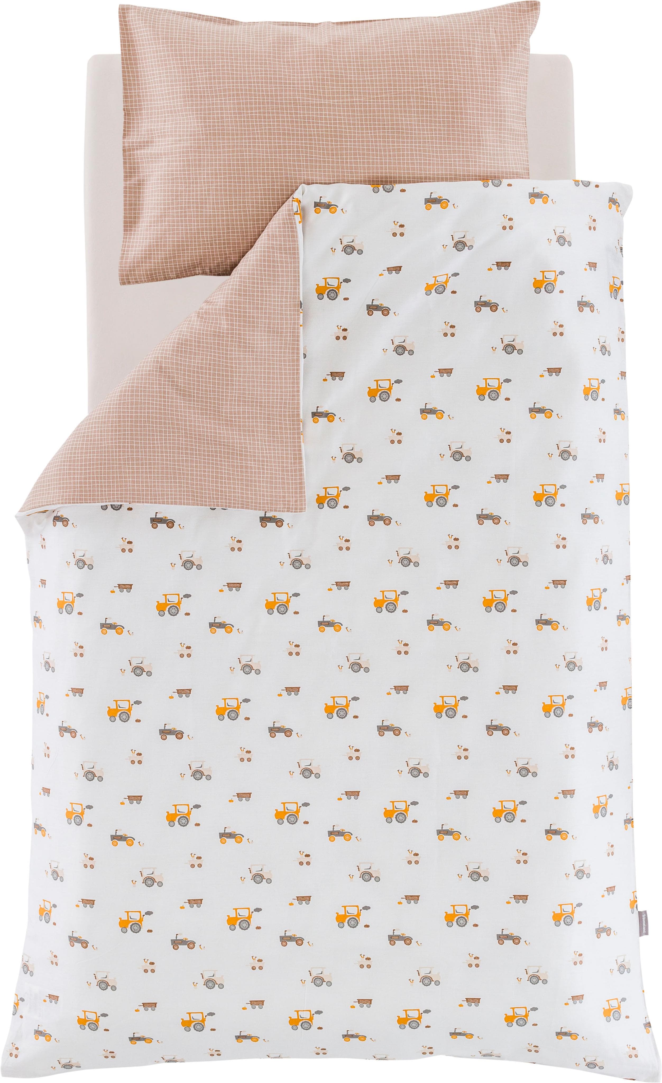 Träumeland Jugendbettwäsche Bunt Jersey 100% Baumwolle
