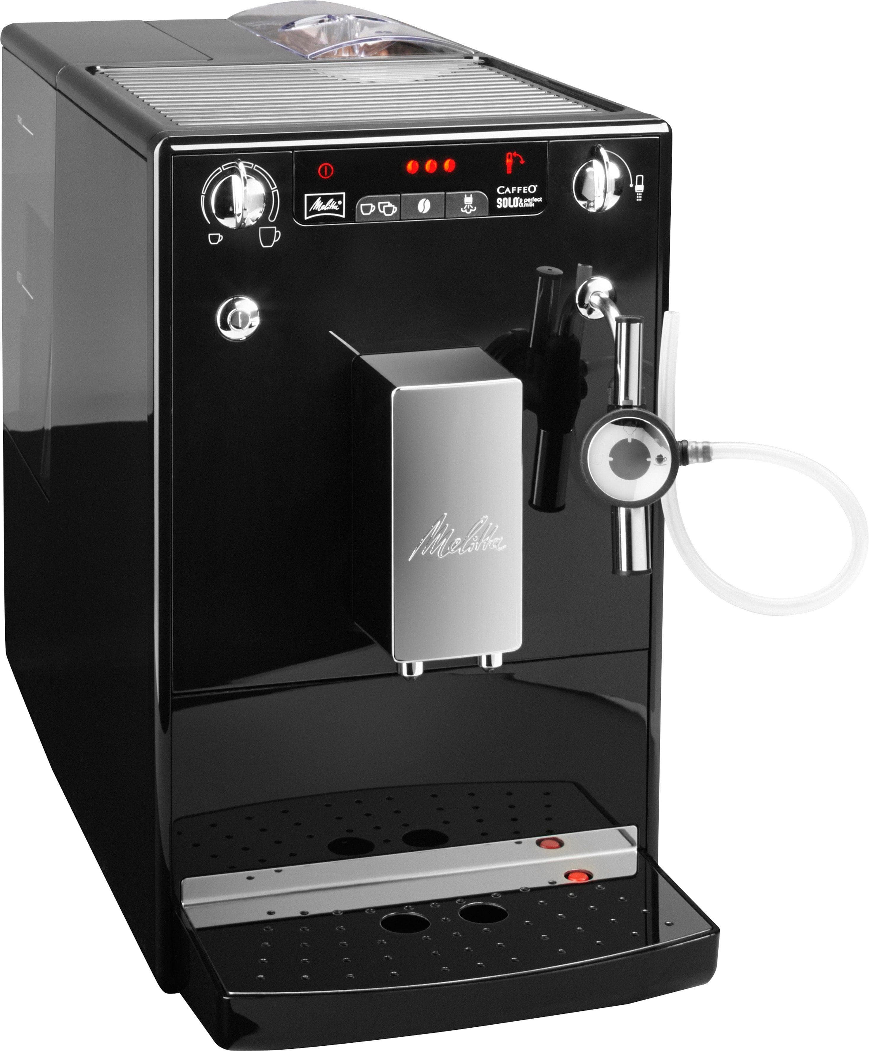 MELITTA Kaffeevollautomat 'Solo & Perfect Milk E 957-201, schwarz'