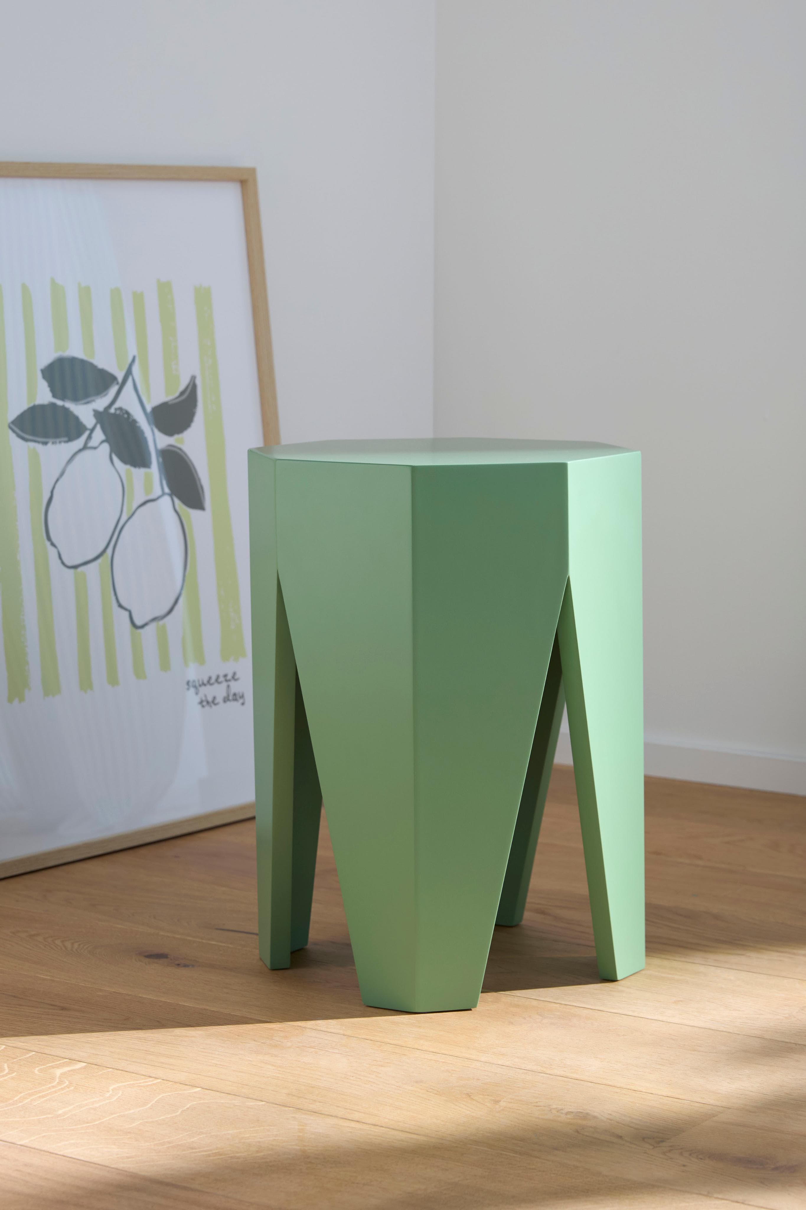 s.Oliver Beistelltisch Högsby Salbeifarben MDF