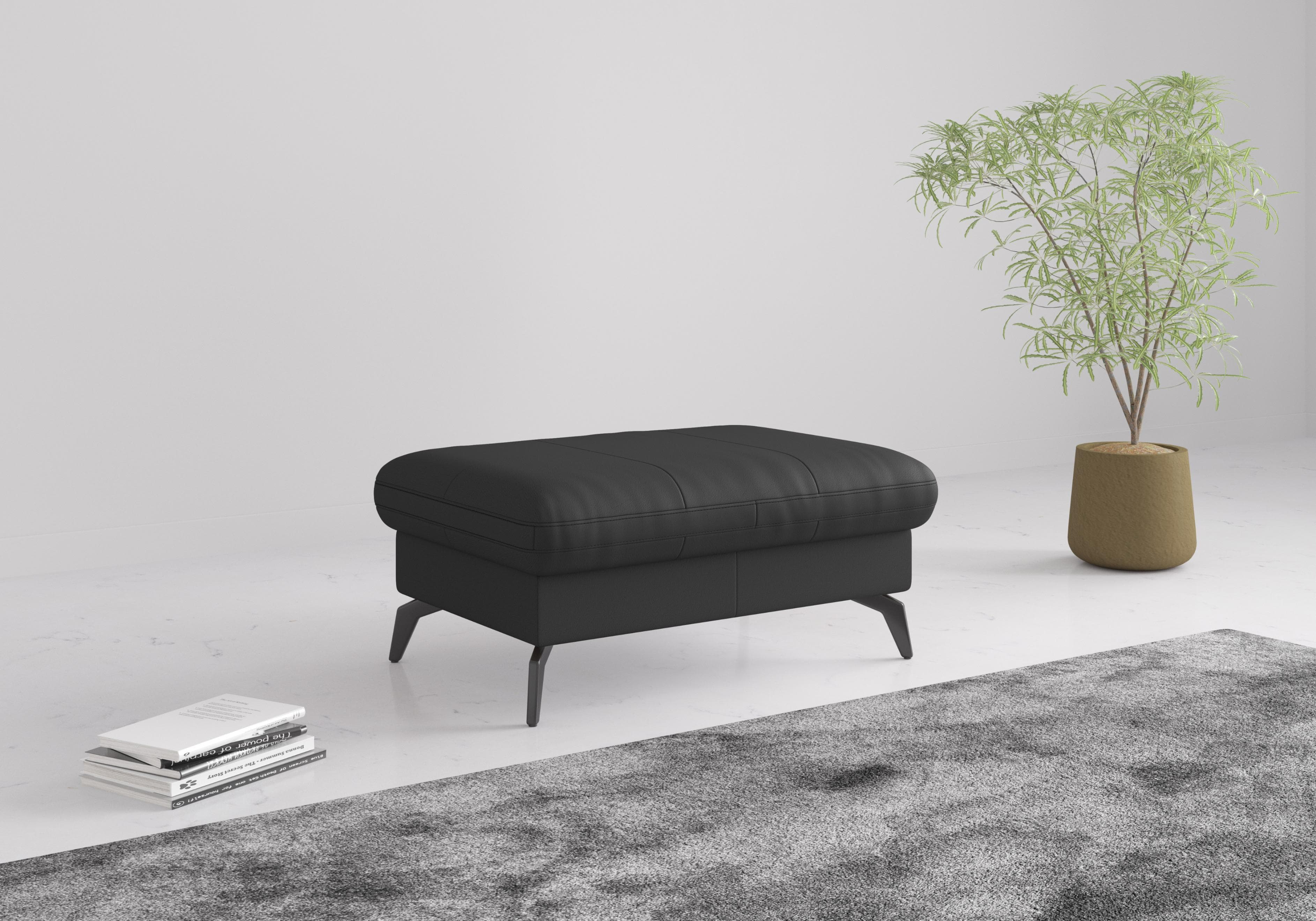 sit&more Polsterhocker Morris: Bequemer Stauraumhocker in Modernem Design