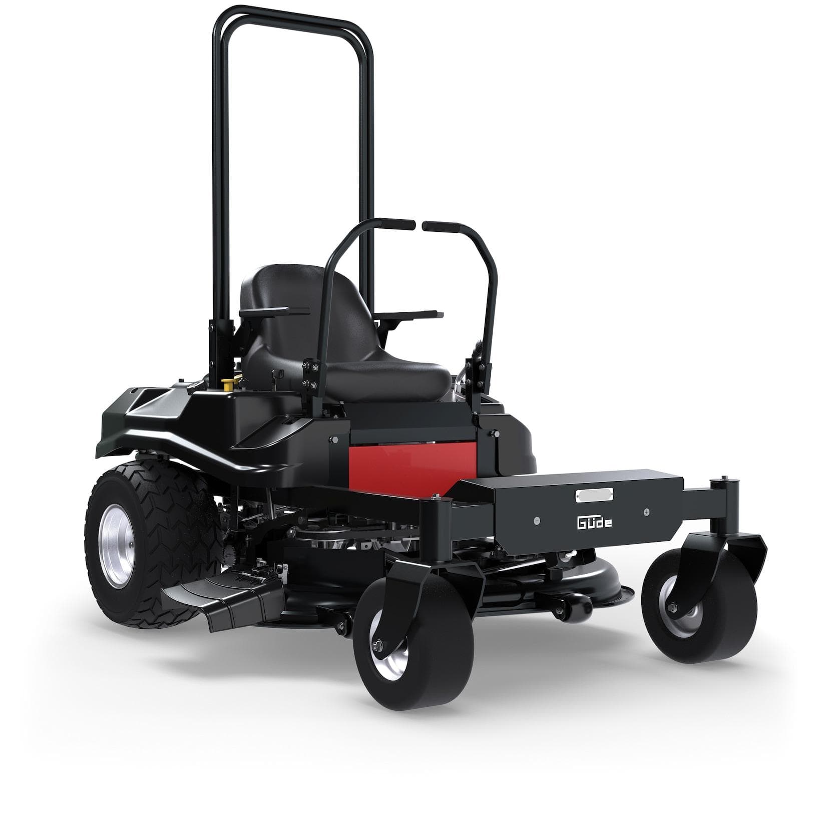Rasentraktor rot, schwarz