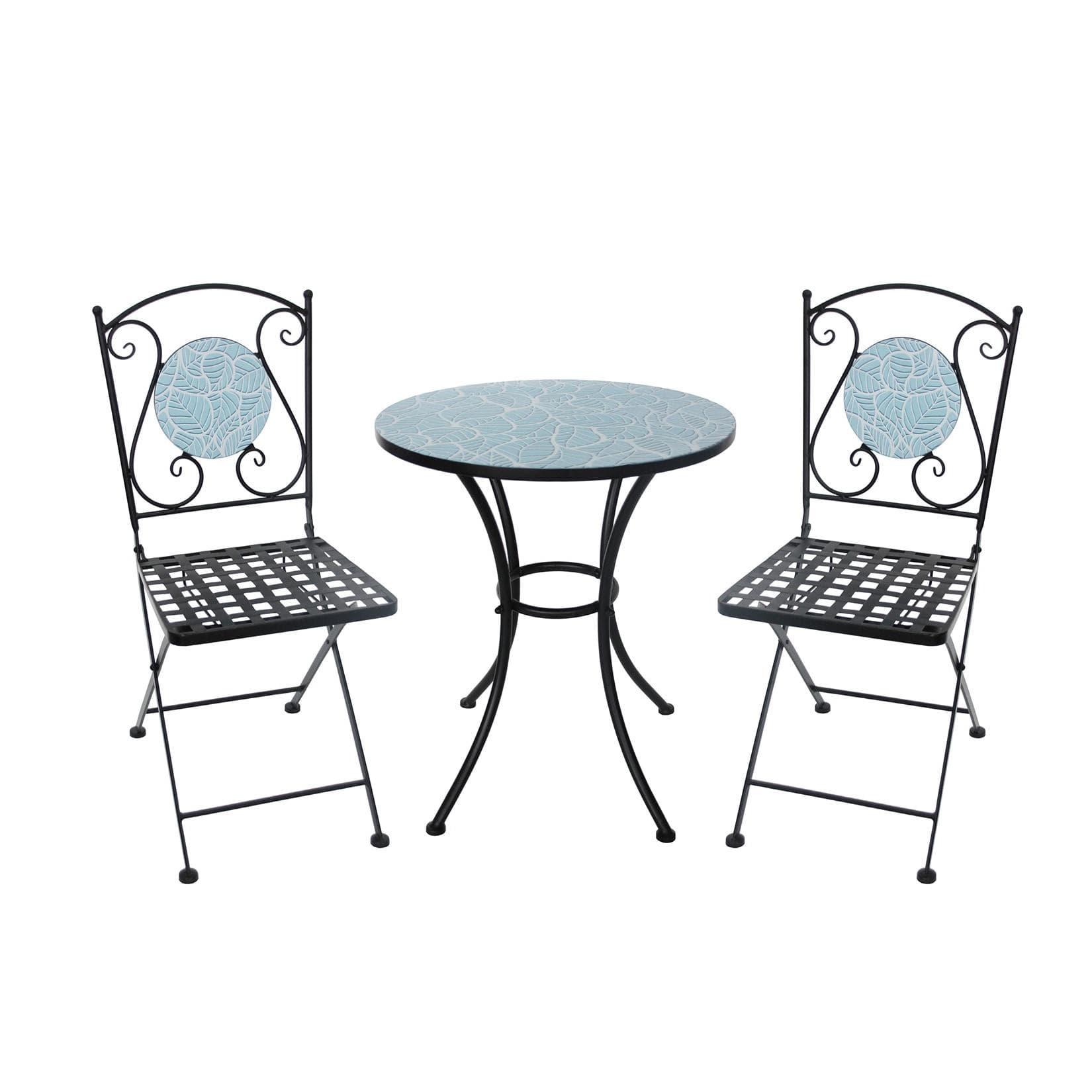 HTI-Living Garten-Essgruppe Celia 3-tlg. Metall