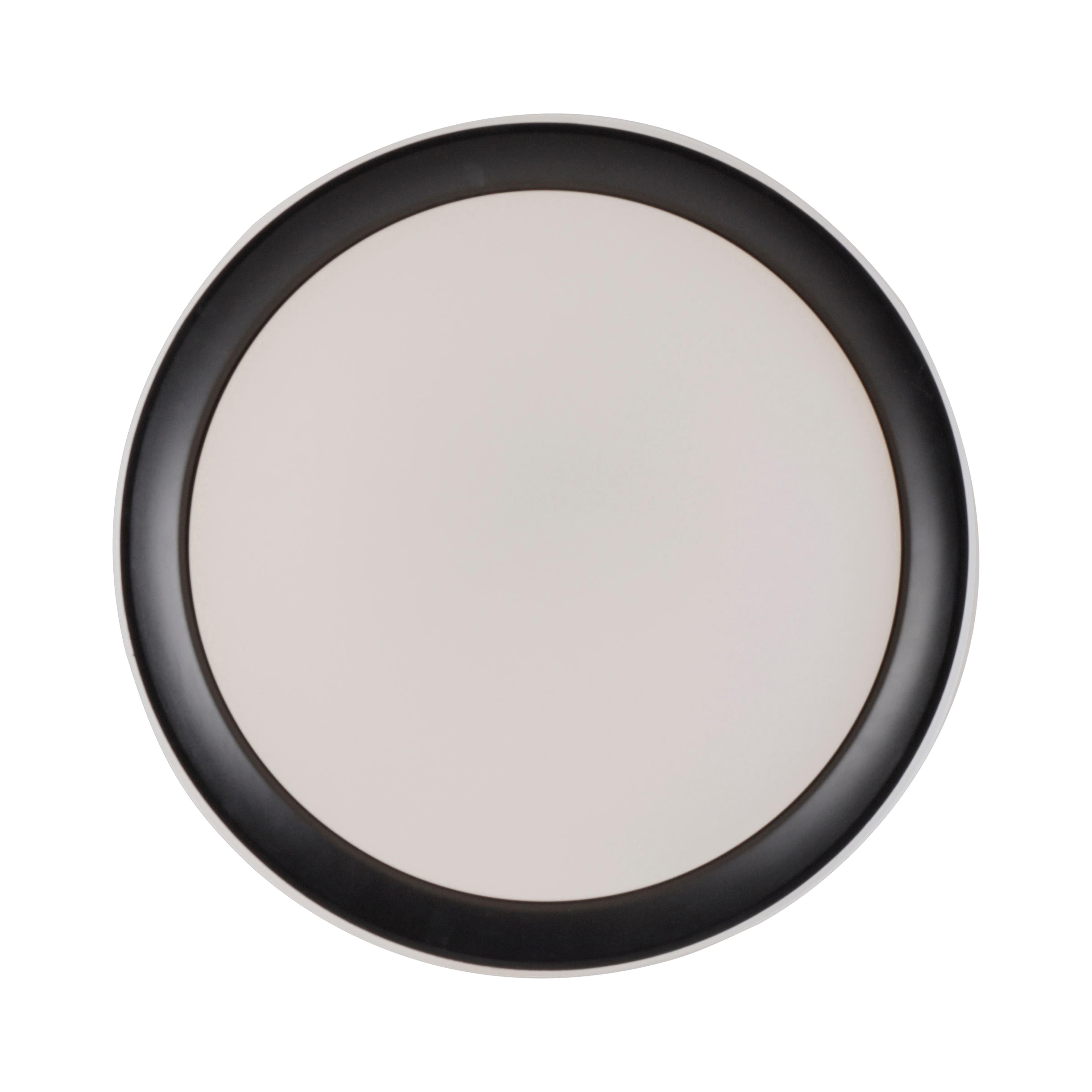 LOLA Smart Disc LED-Deckenlampe Schwarz/Weiß RGBW