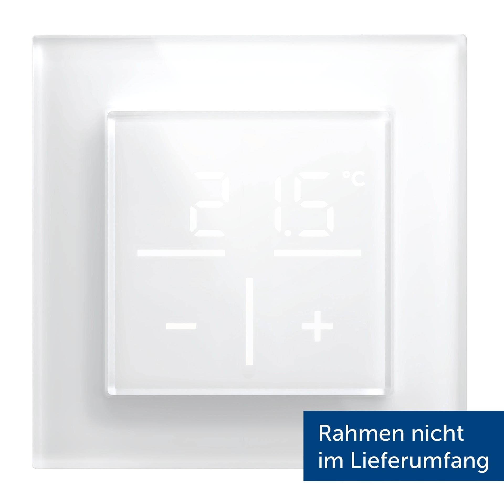Homematic IP Glas-Wandthermostat Weiß Smart Home
