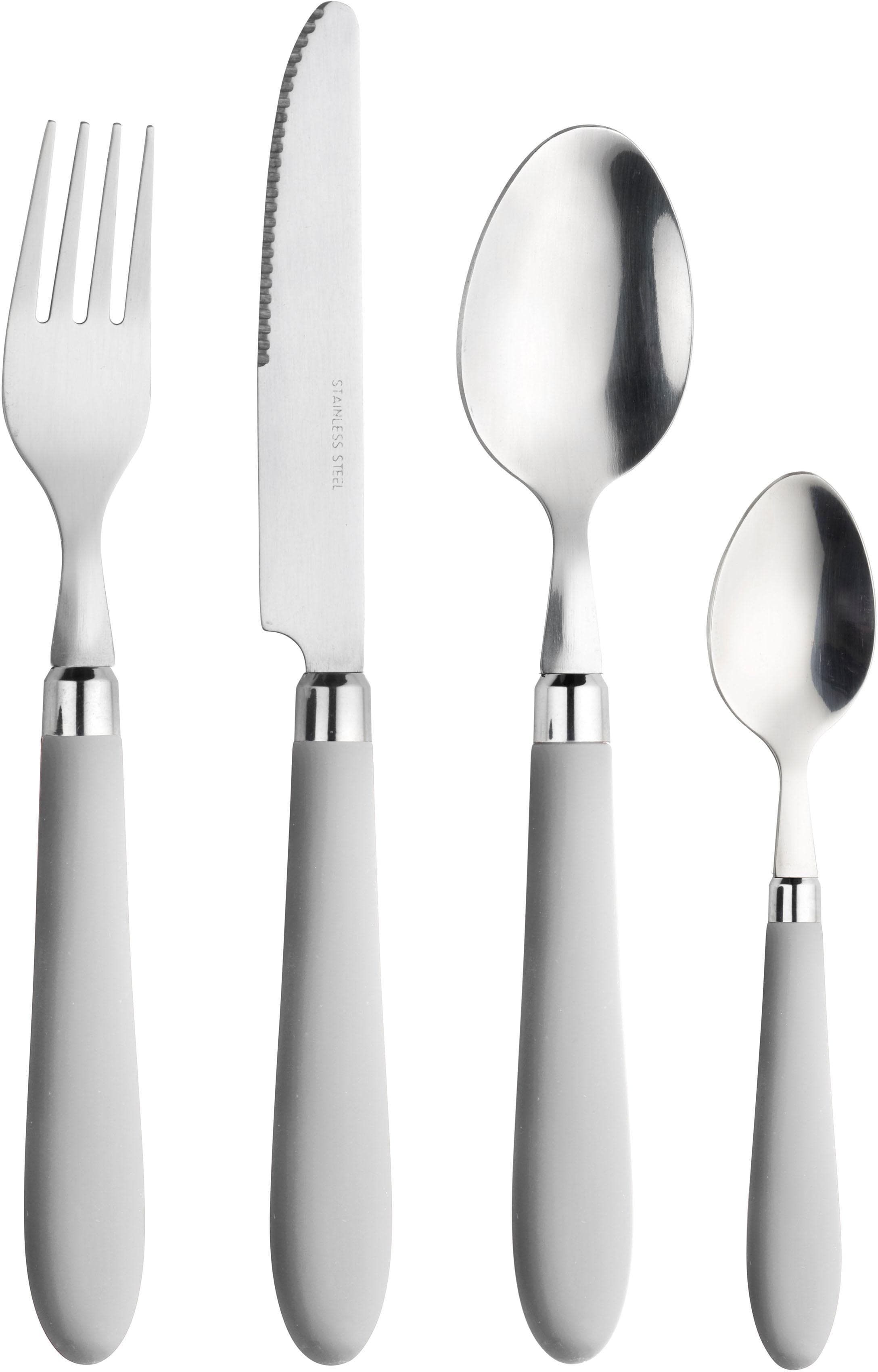 Besteck-Set PINTINOX Daisy 0 Weiß 24-tlg. Edelstahl 18/0