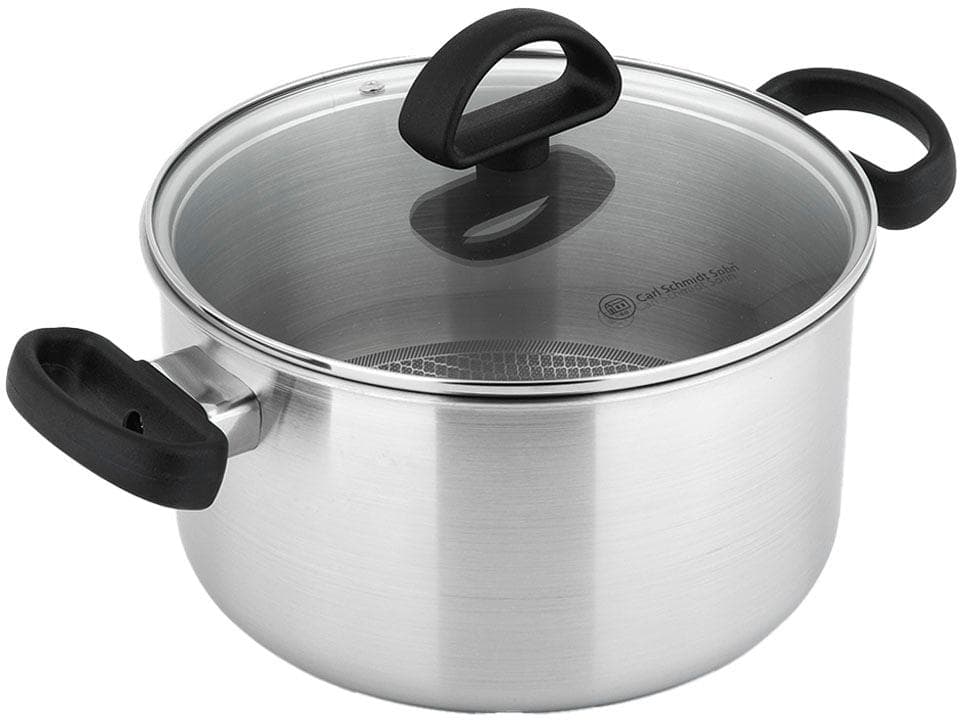 CARL SCHMIDT SOHN Fleischtopf Premium 24cm Silber Induktion