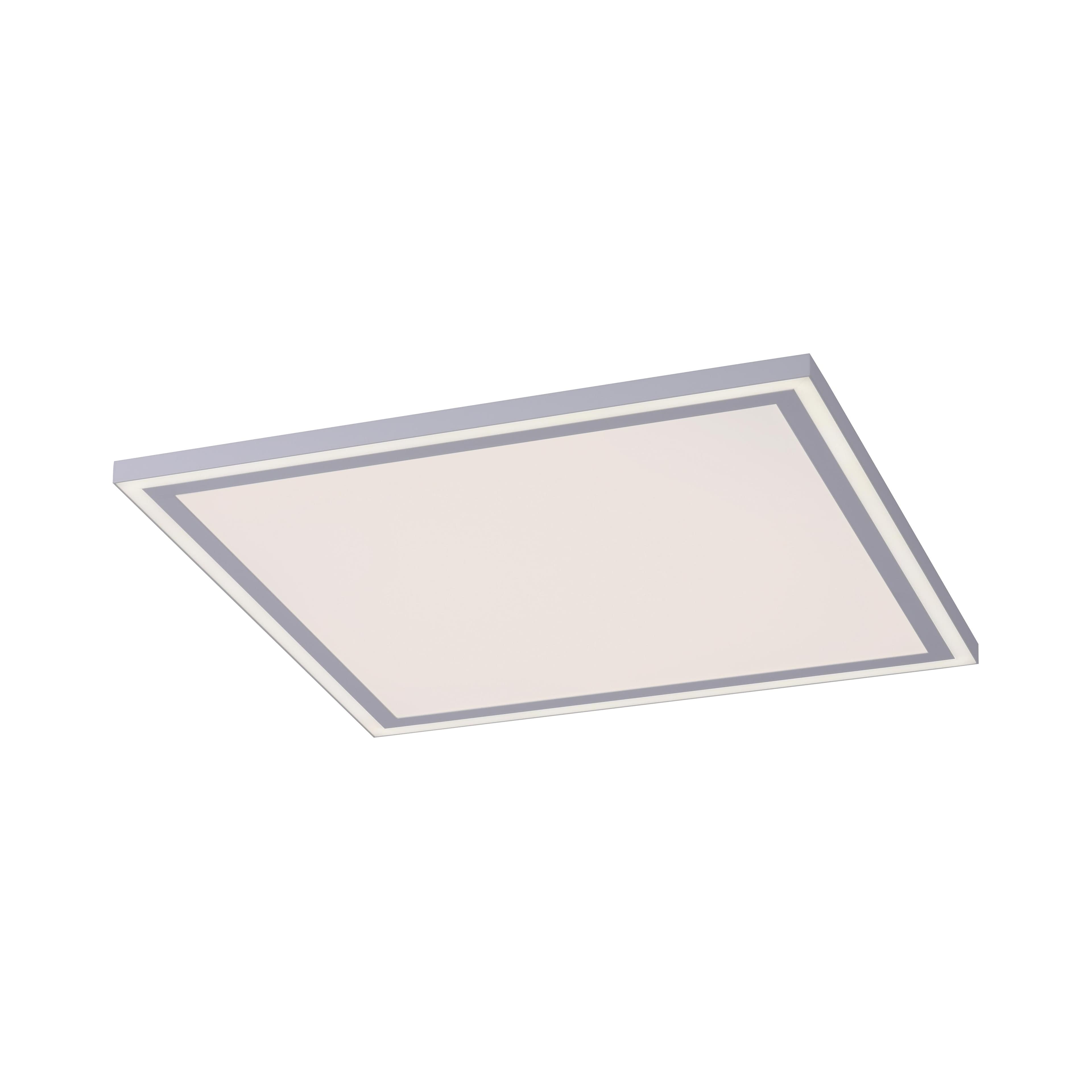 JUST LIGHT LED Deckenleuchte EDGING Weiß Dimmbar CCT Fernbedienung
