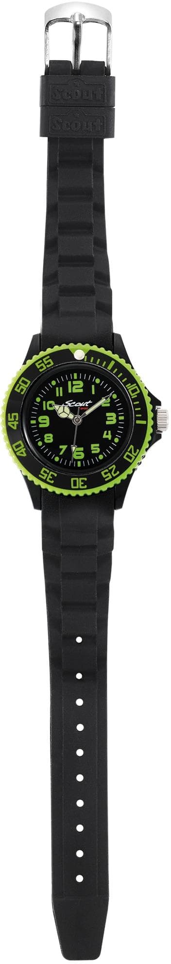 Quarzuhr SCOUT 'The Scout' Schwarz Kinderuhr