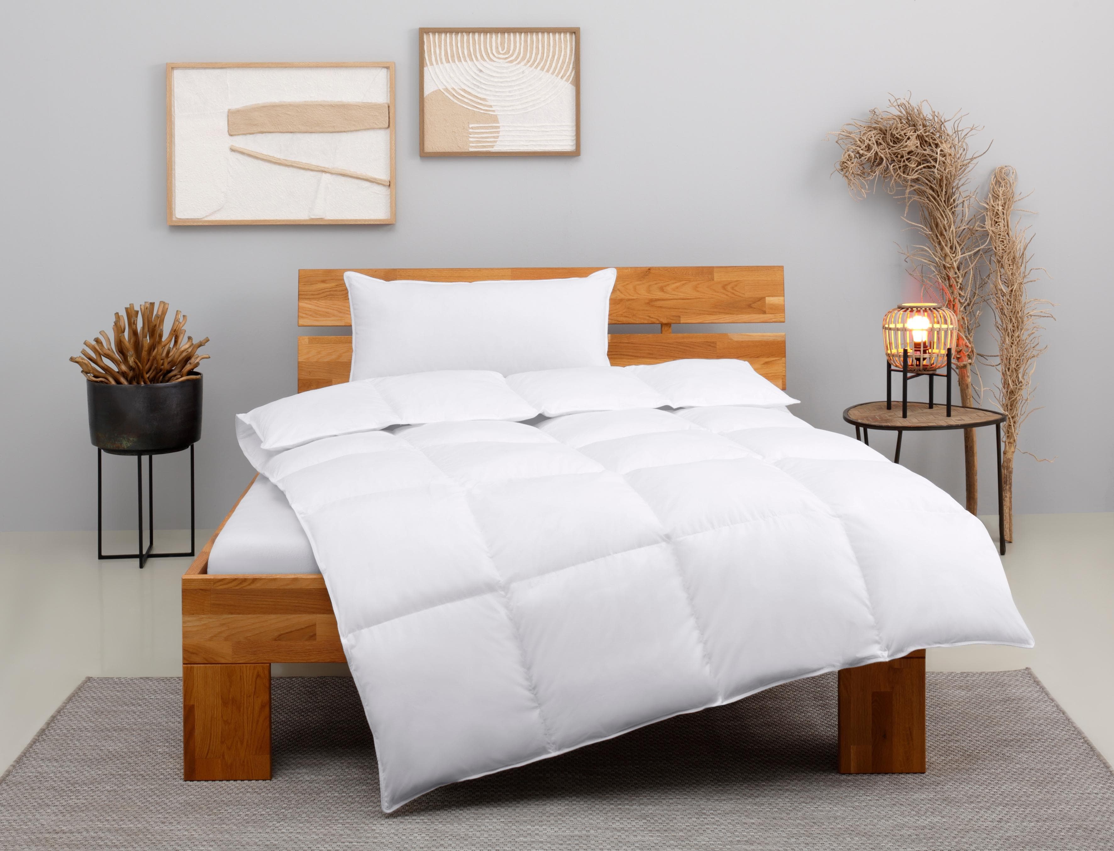 OTTO HOME Taylore Set - Bettdecke + Kopfkissen weiß