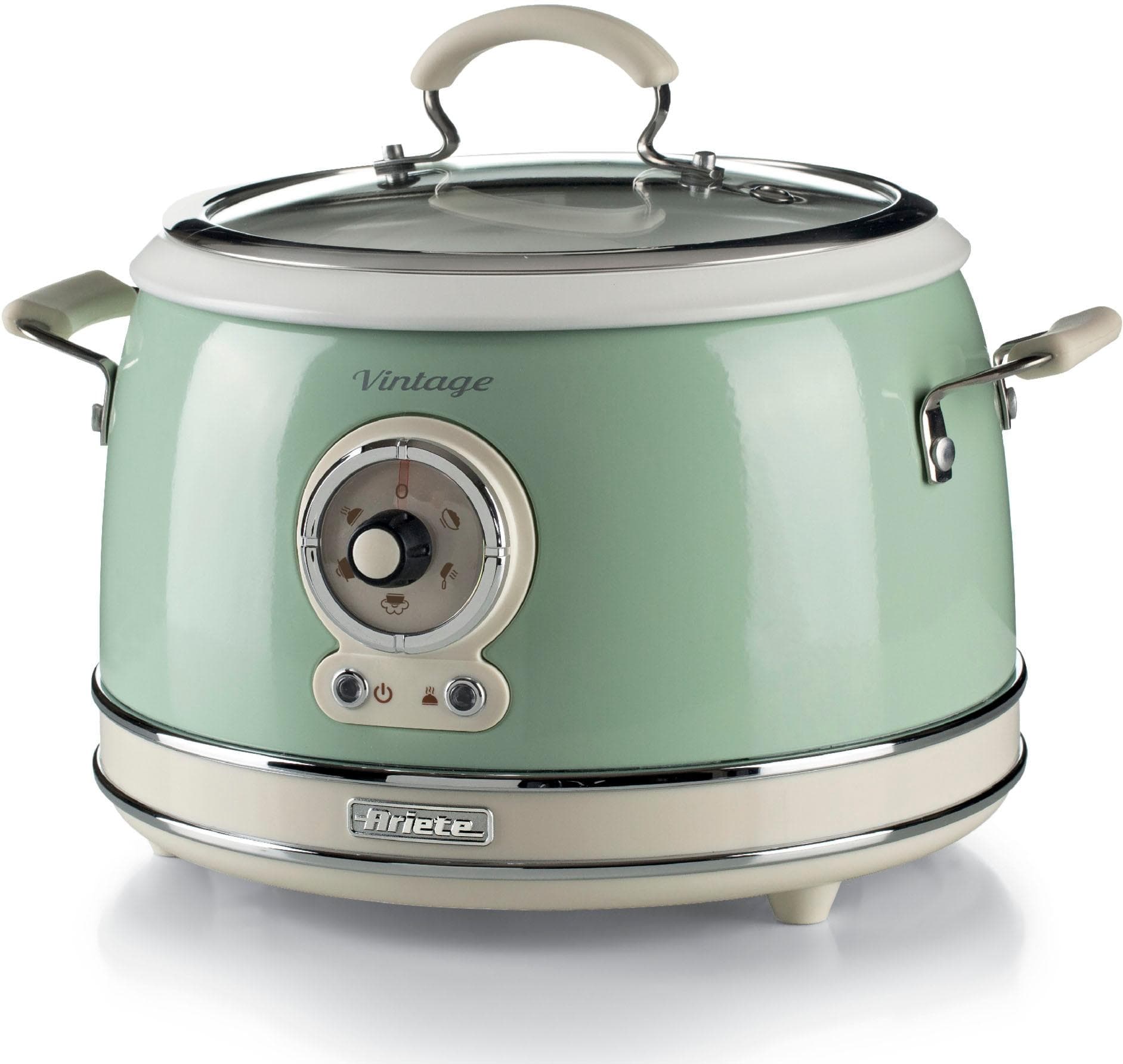 Ariete Vintage Dampfgarer Grün