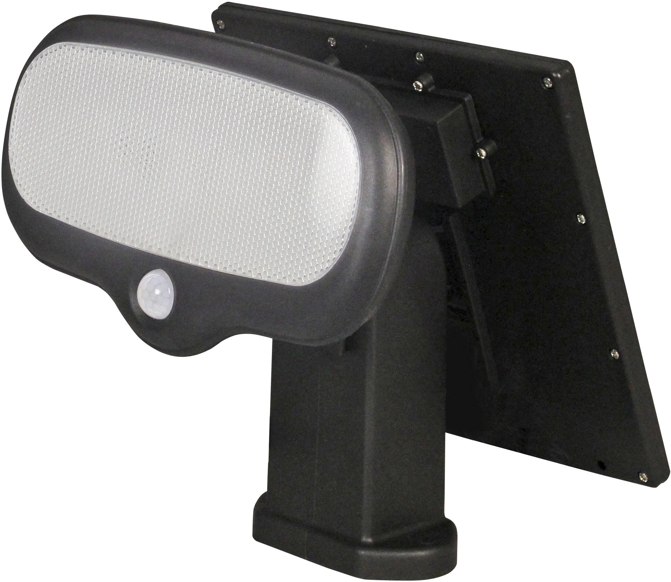 LUXFORM Solar-Sicherheits-Wandleuchte Montevideo - LED Schwarz