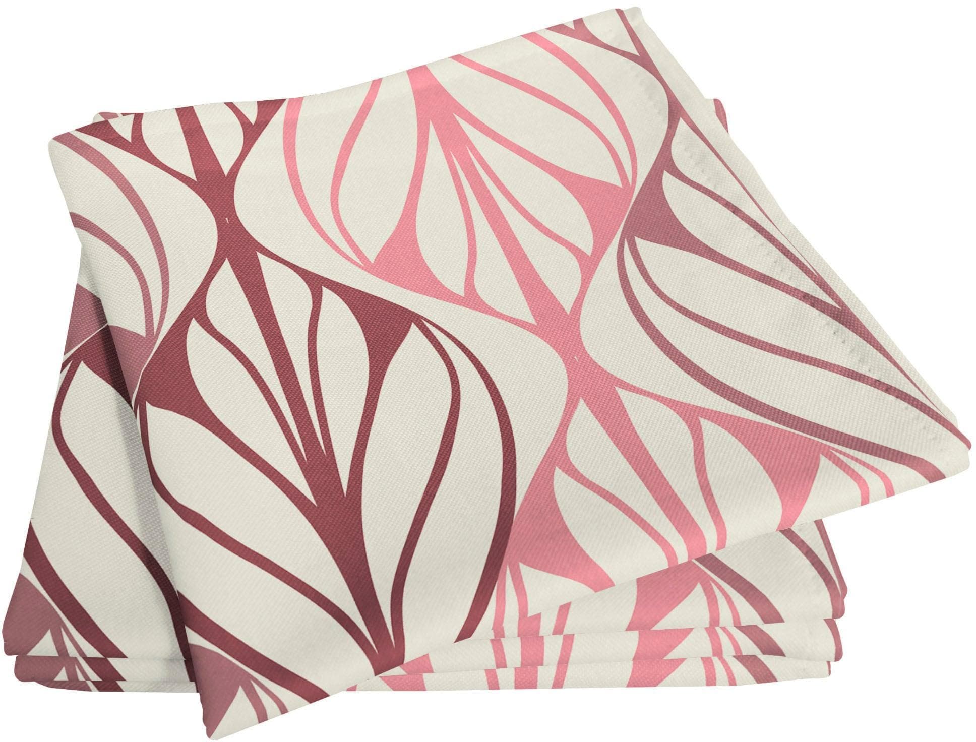 ADAM Stoffserviette Wave bunt 30x30 cm Leinen Baumwolle