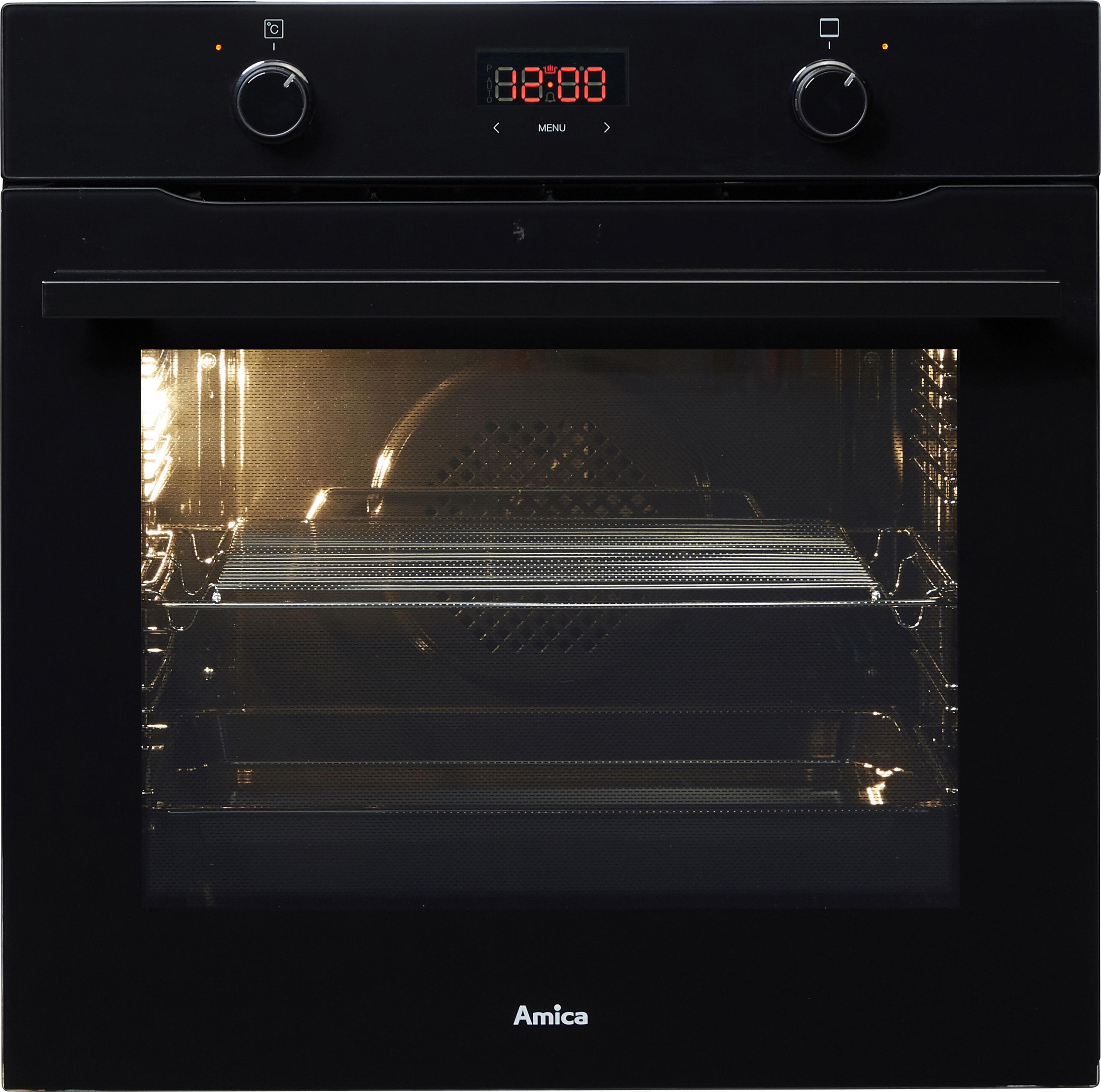 AMICA Einbaubackofen EBX 943 600 S schwarz