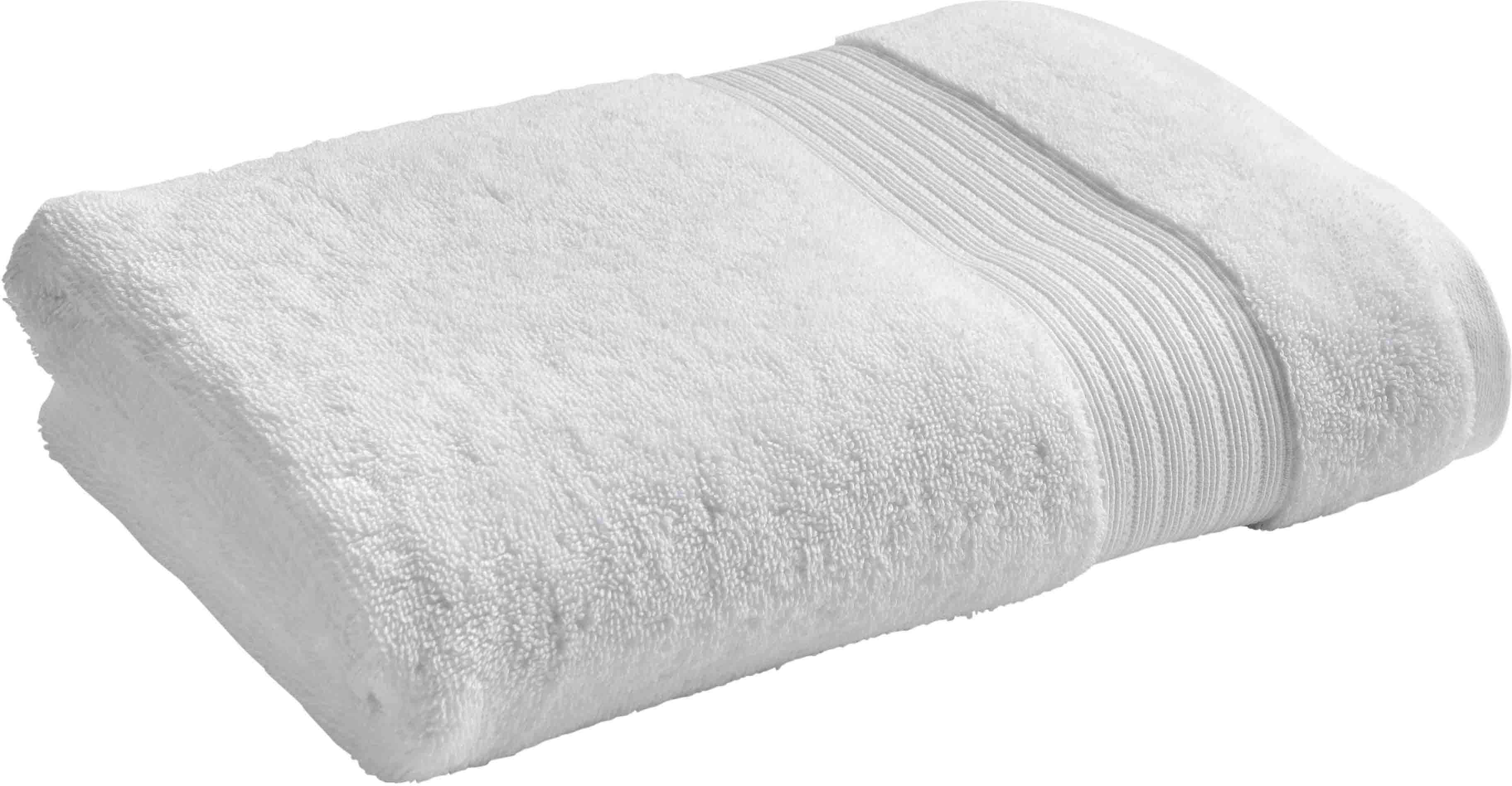 Christy Badetuch Organic Weiß 70x125 cm Walkfrottier