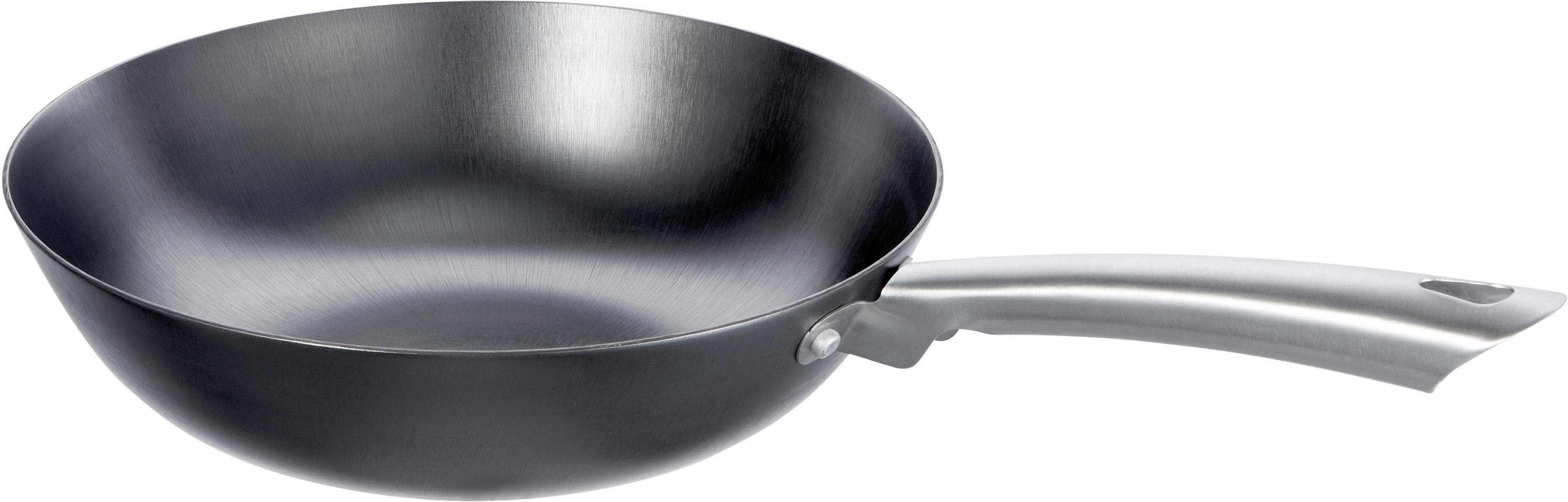 Schulte-Ufer Wok Iron Star Silber 28cm Induktion