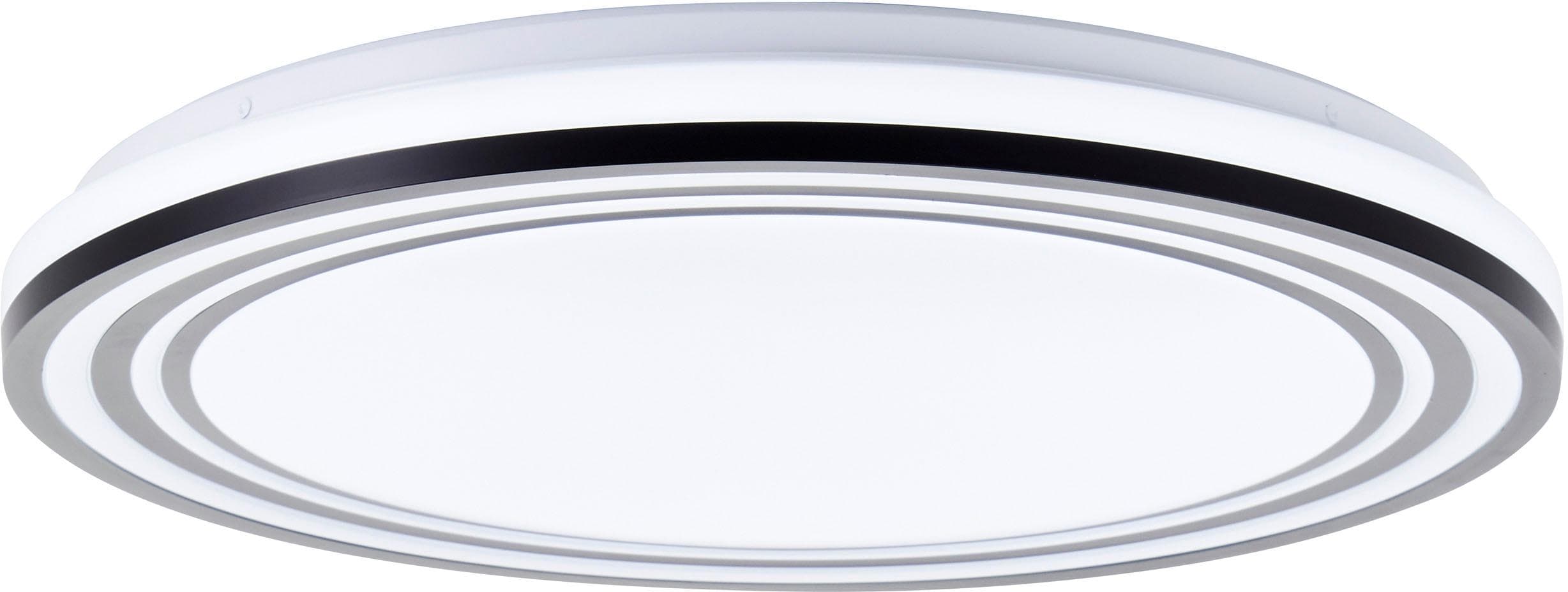 BRELIGHT LED Wandleuchte Kobana Schwarz Weiß Dimmbar