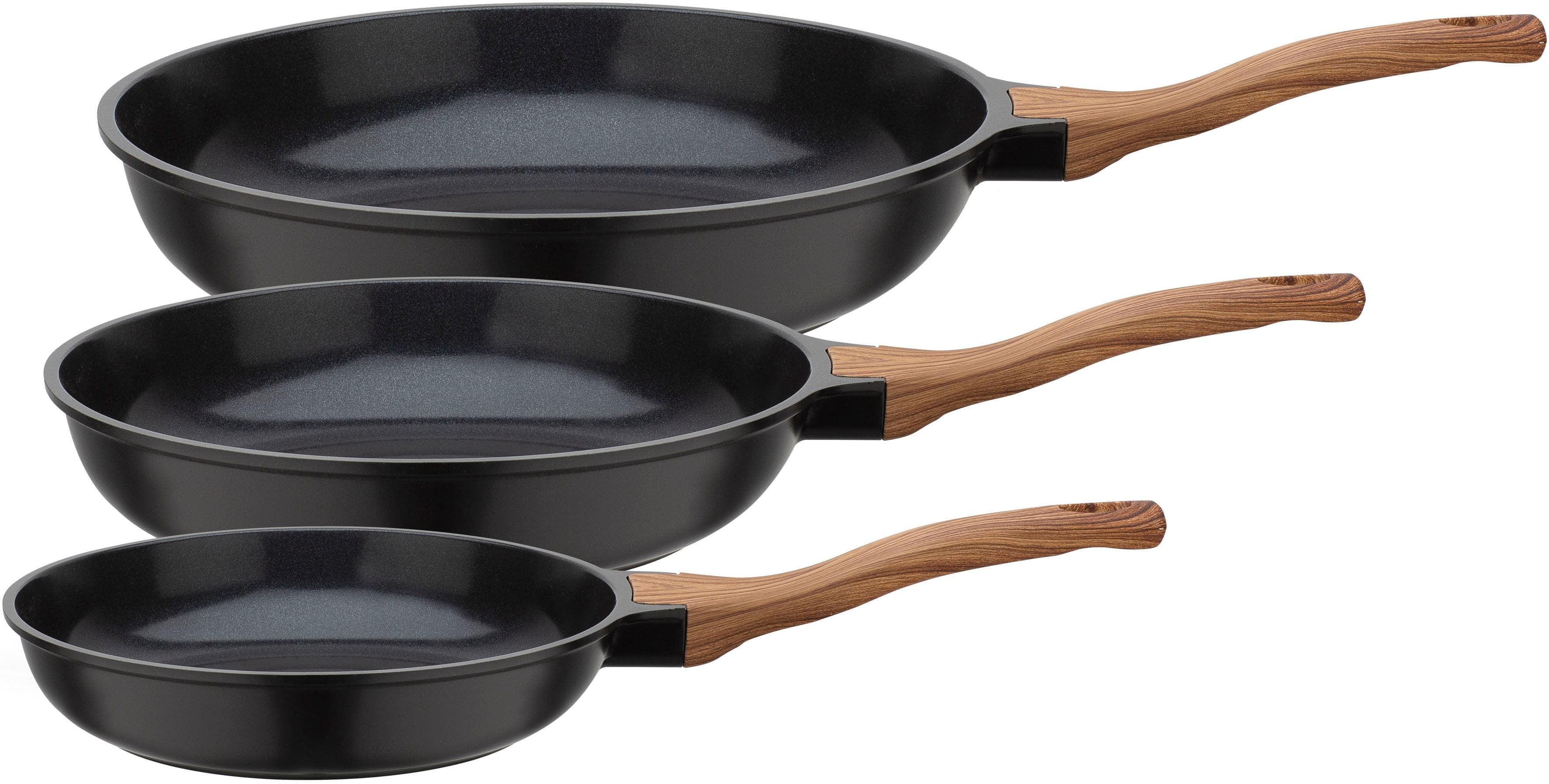 GSW Pfannen-Set Natural Fit Schwarz 28cm Induktion