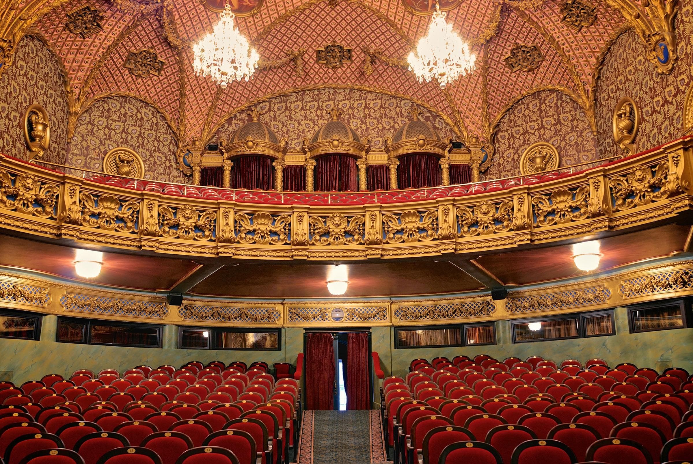 PAPERMOON Fototapete Barock Architektur Vlies Bunt