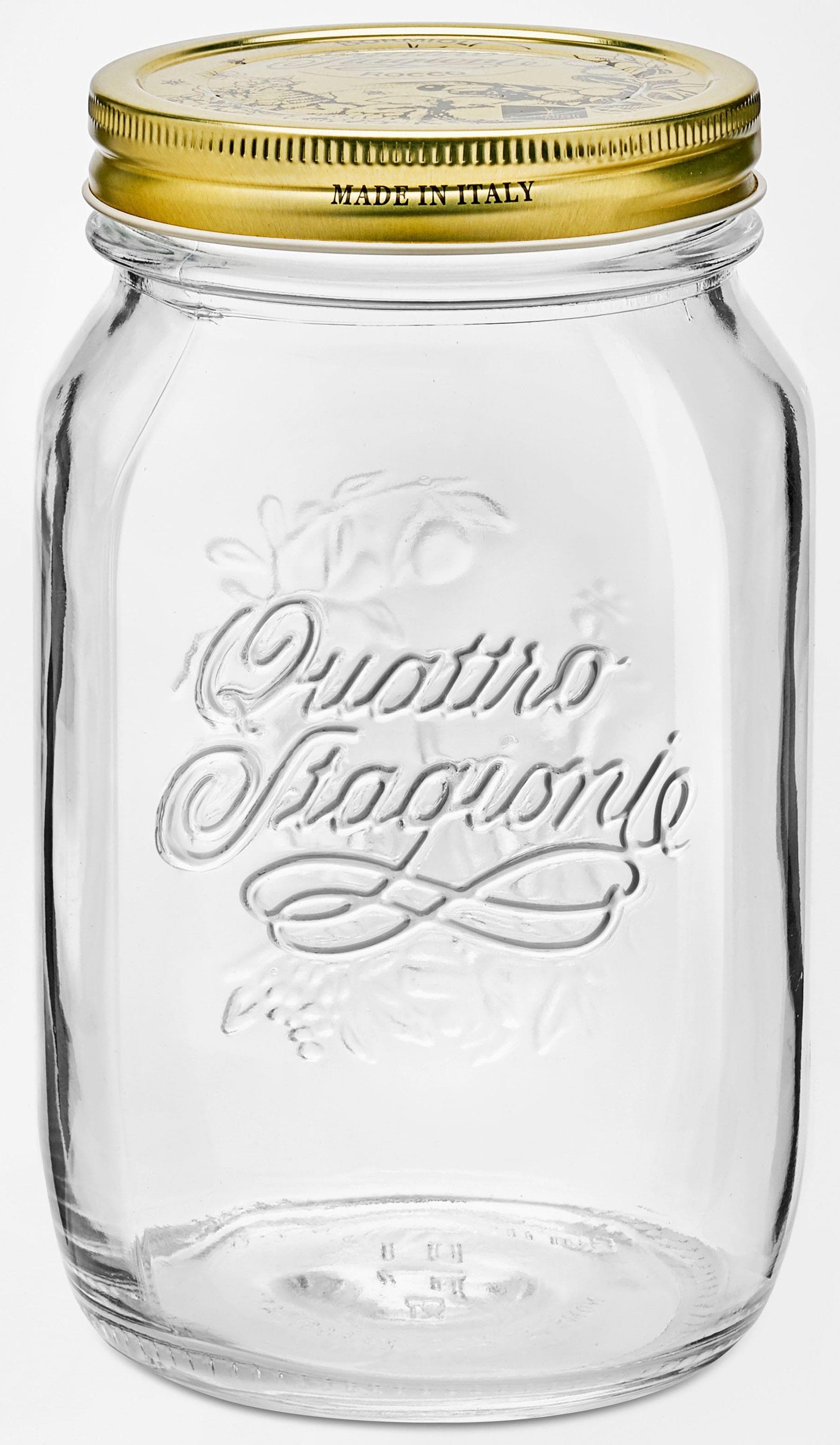 Bormioli Rocco Einmachglas 12er Set 1L klar