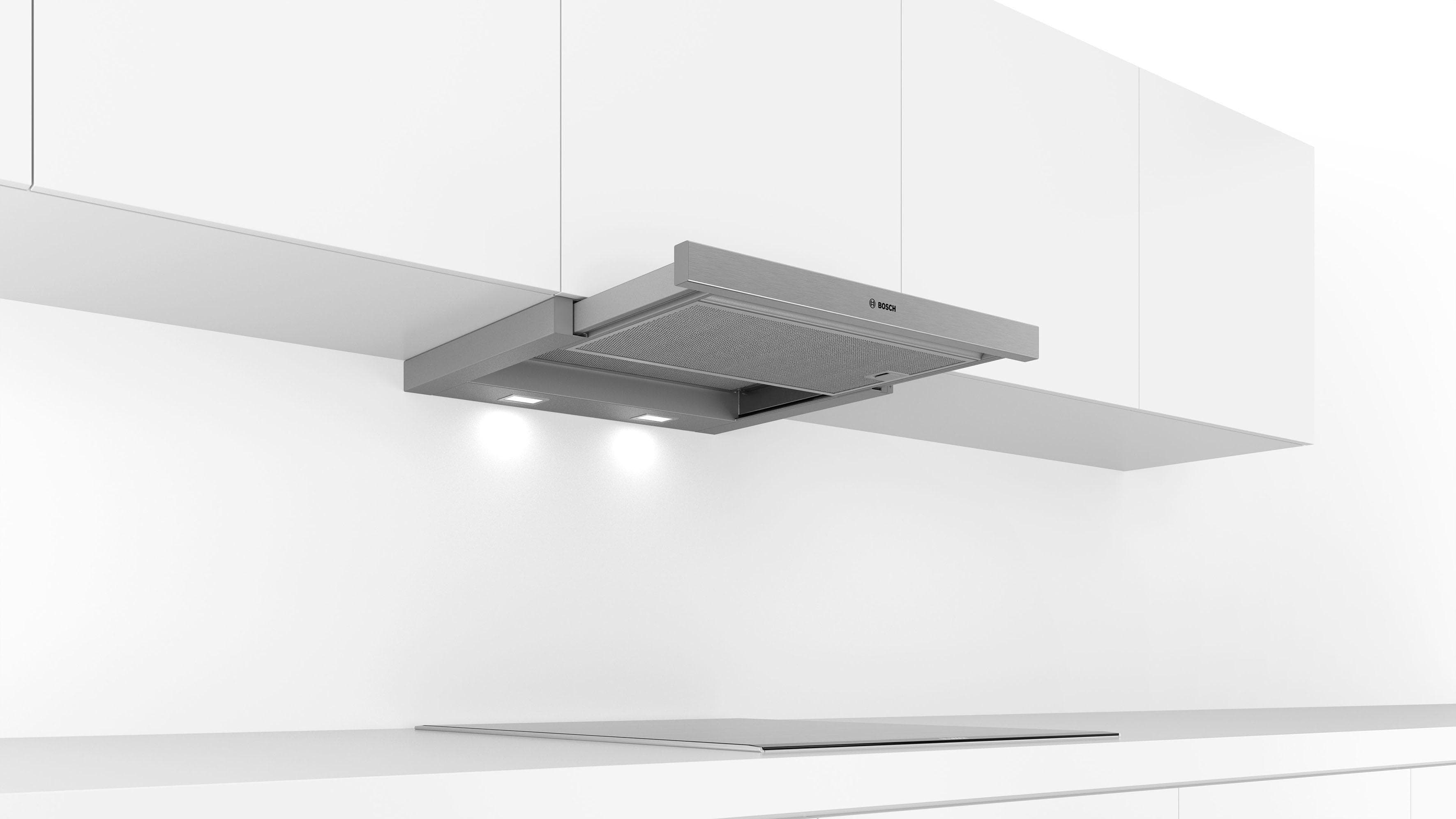 Bosch DFL064A52 Serie 4 Dunstabzugshaube Silber 60 cm