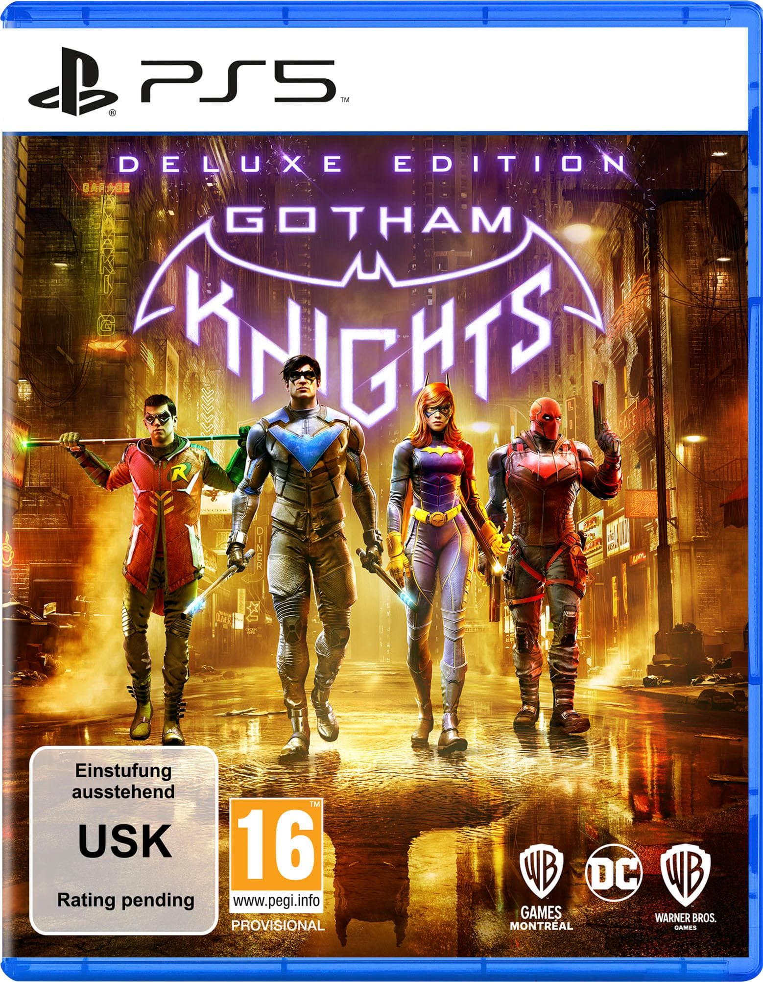 WARNER GAMES Gotham Knights Deluxe Edition PlayStation 5 Spielesoftware