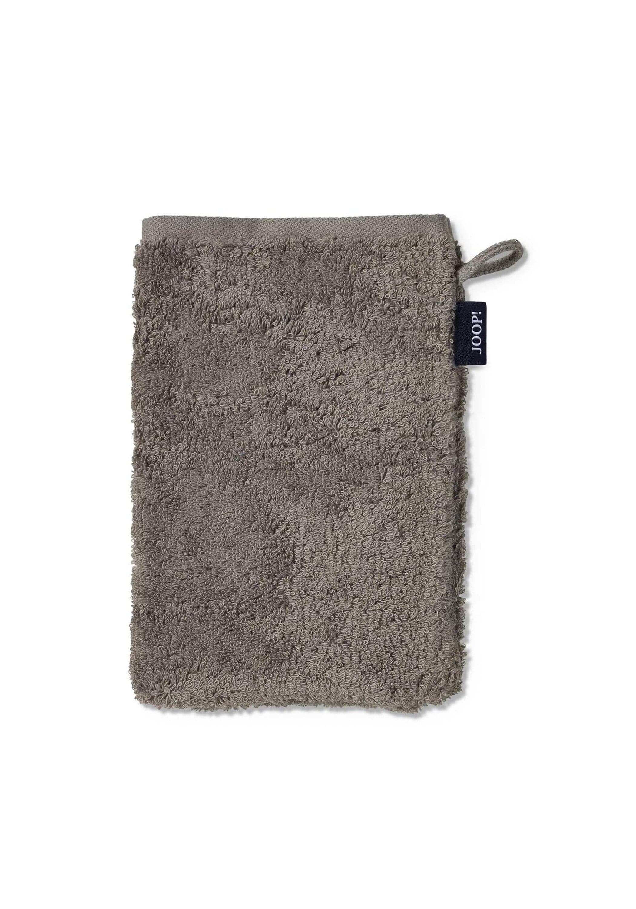 JOOP! Waschlappen Doubleface 1er Pack Braun Grau