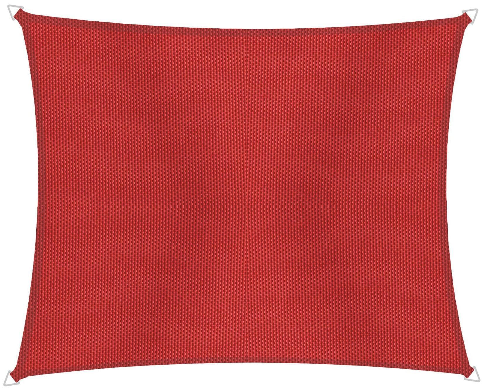 Windhager Sonnensegel Capri Rechteck 2x3m Rot UV-Schutz 50+
