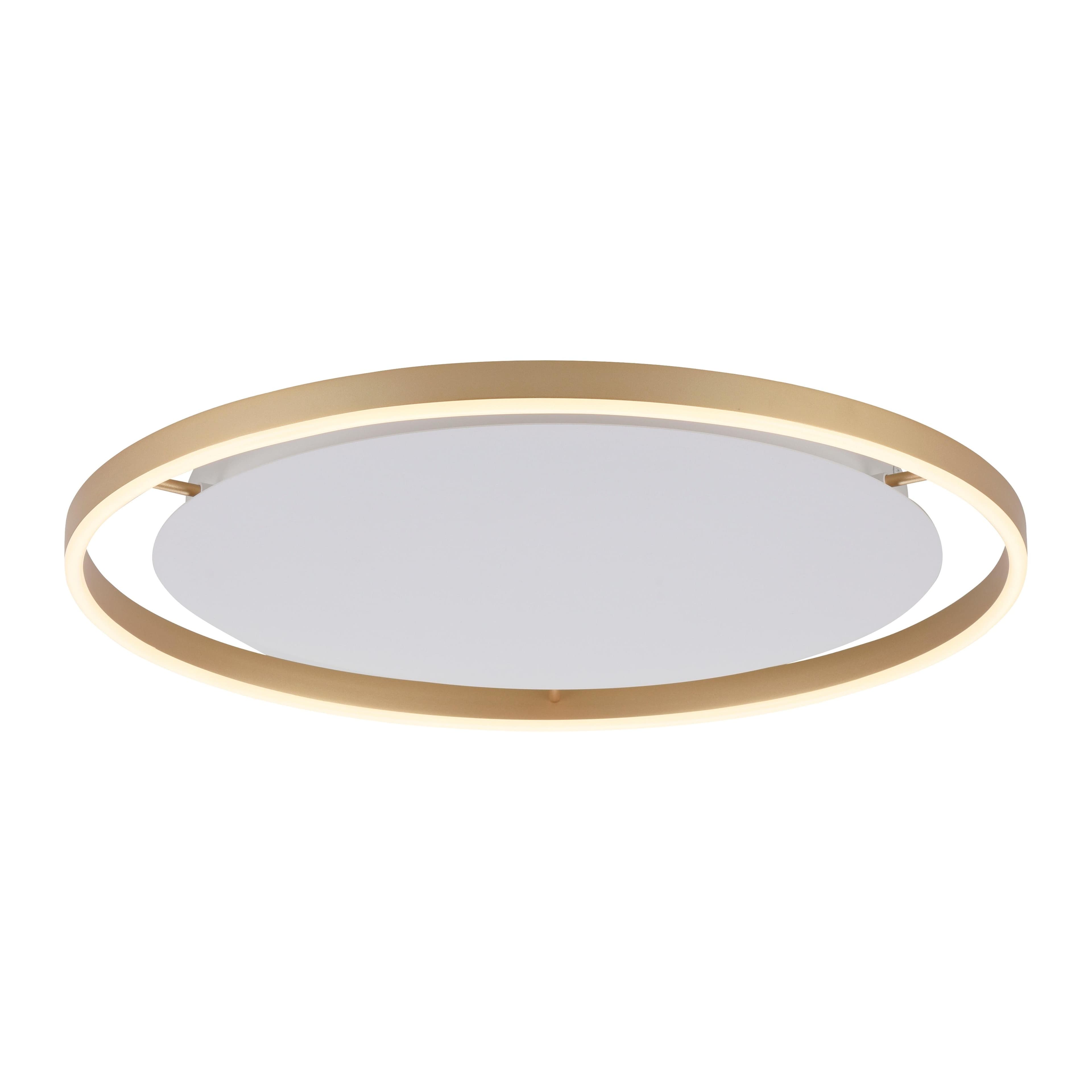JUST LIGHT Deckenleuchte RITUS Gold Dimmbar LED