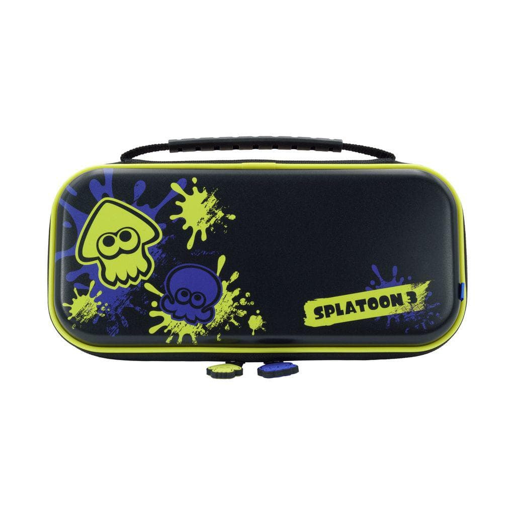 HORI Splatoon 3 Switch Vault Case - Bunte Spielekonsolen-Tasche