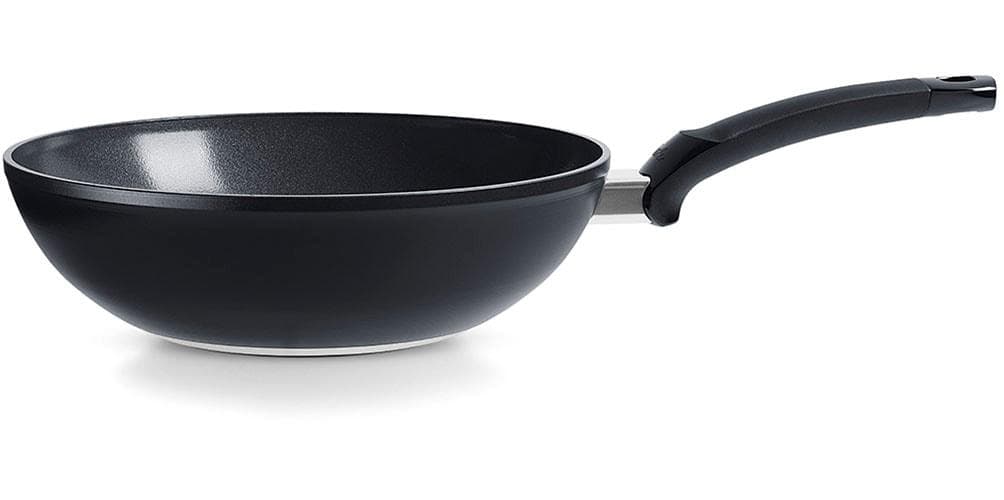Fissler Ceratal Orbit Black Wok mit Keramikbeschichtung