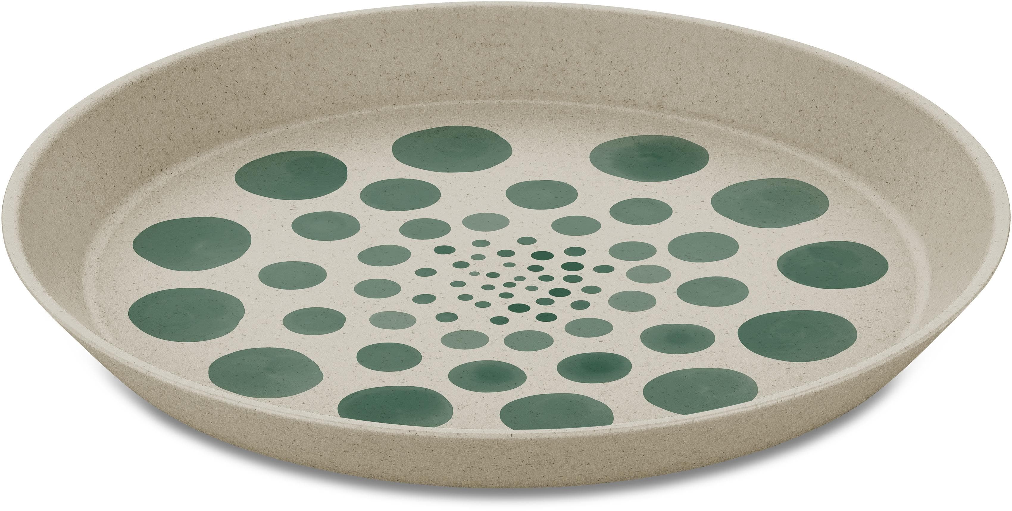 KOZIOL Dessertteller CONNECT MONSTERA DOTS Beige