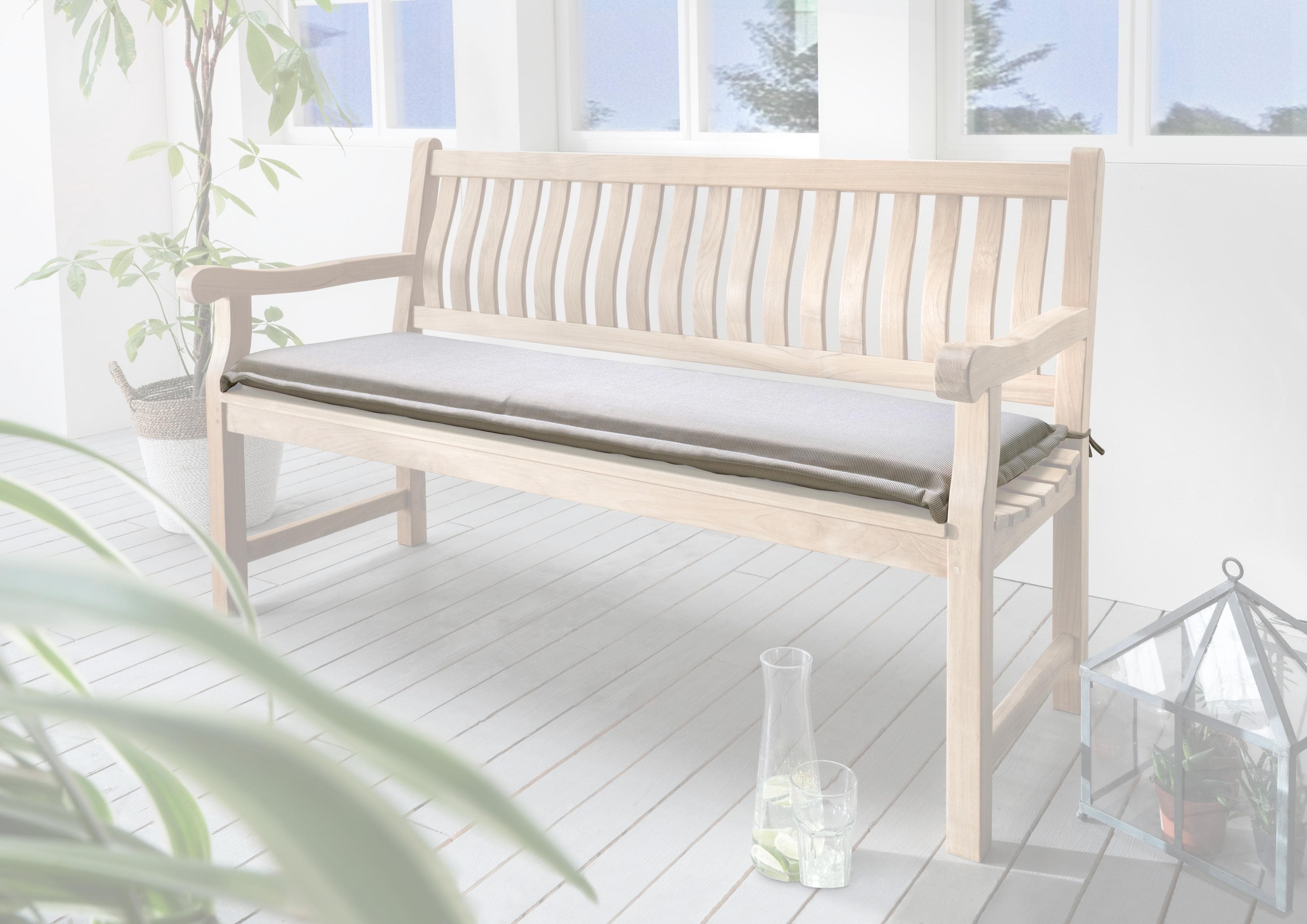 Destiny Bankauflage Gartenbank Polster 110-180cm