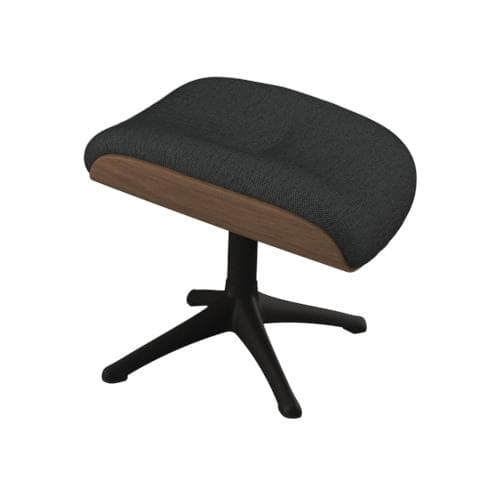 Fußhocker FLEXLUX Clement grau mit Sternfuß