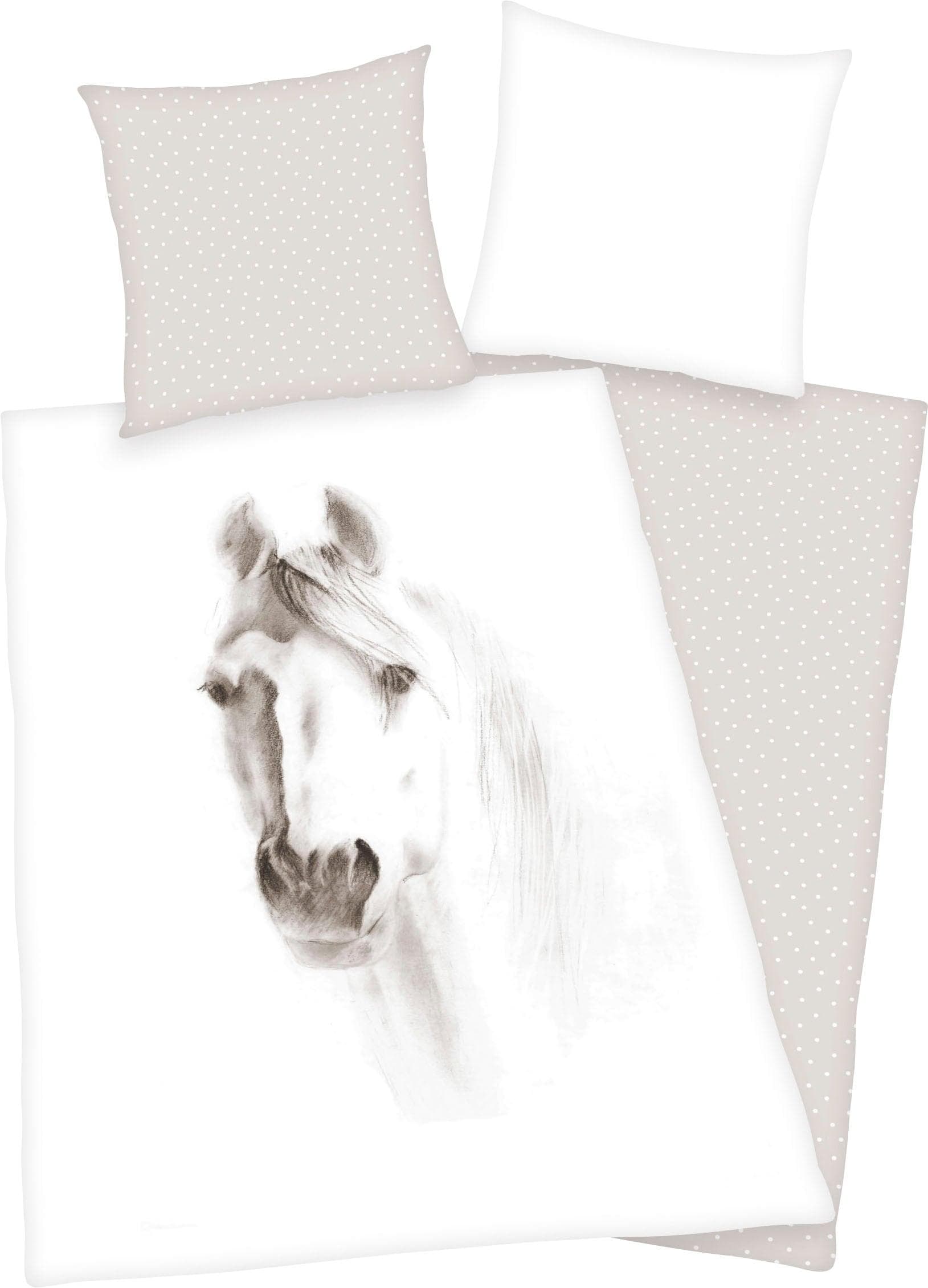 Herding Young Collection Wendebettwäsche Pferd Renforcé